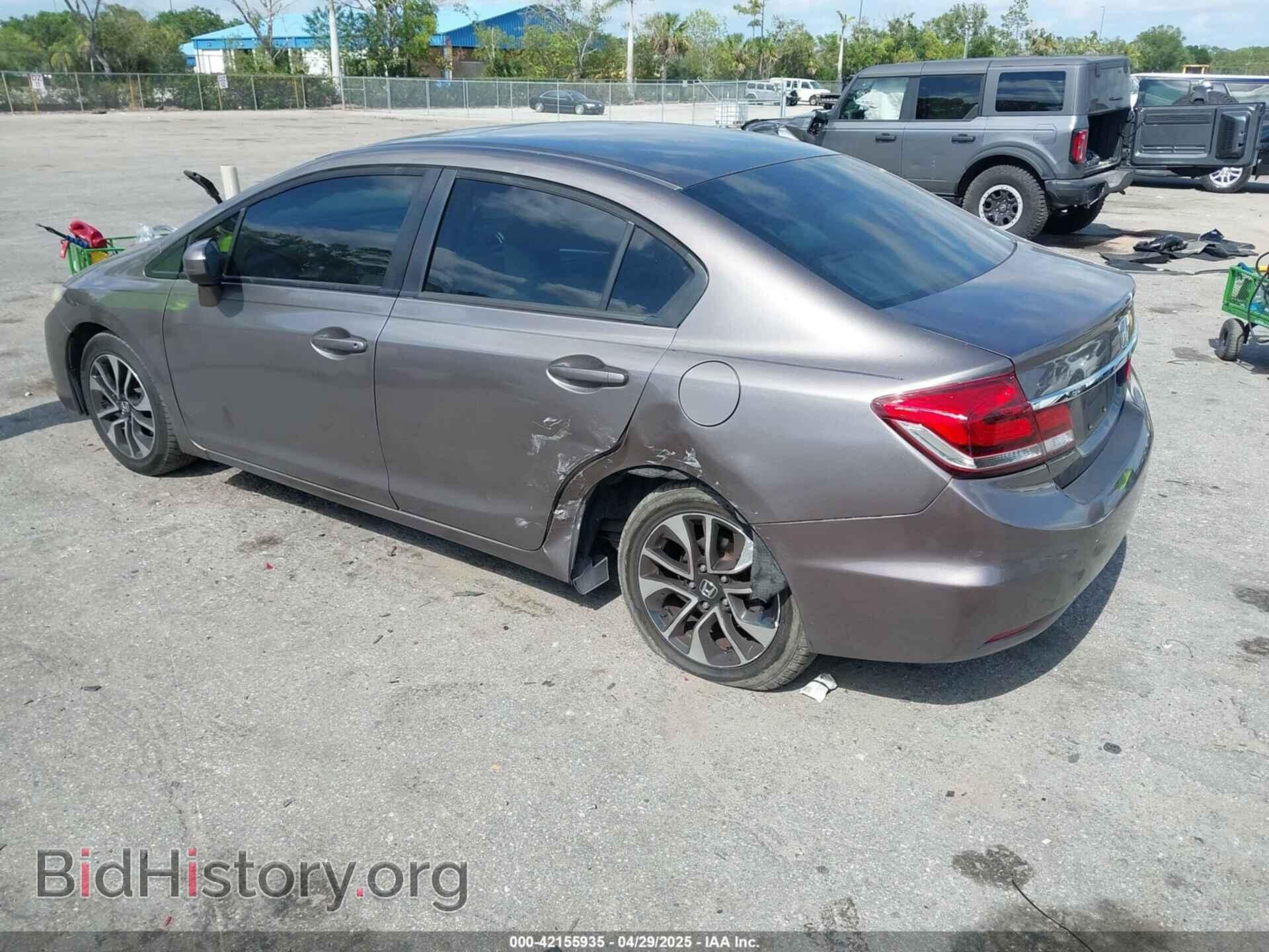 2014 HONDA CIVIC - VIN: 19XFB2F80EE047489 - Фото 3
