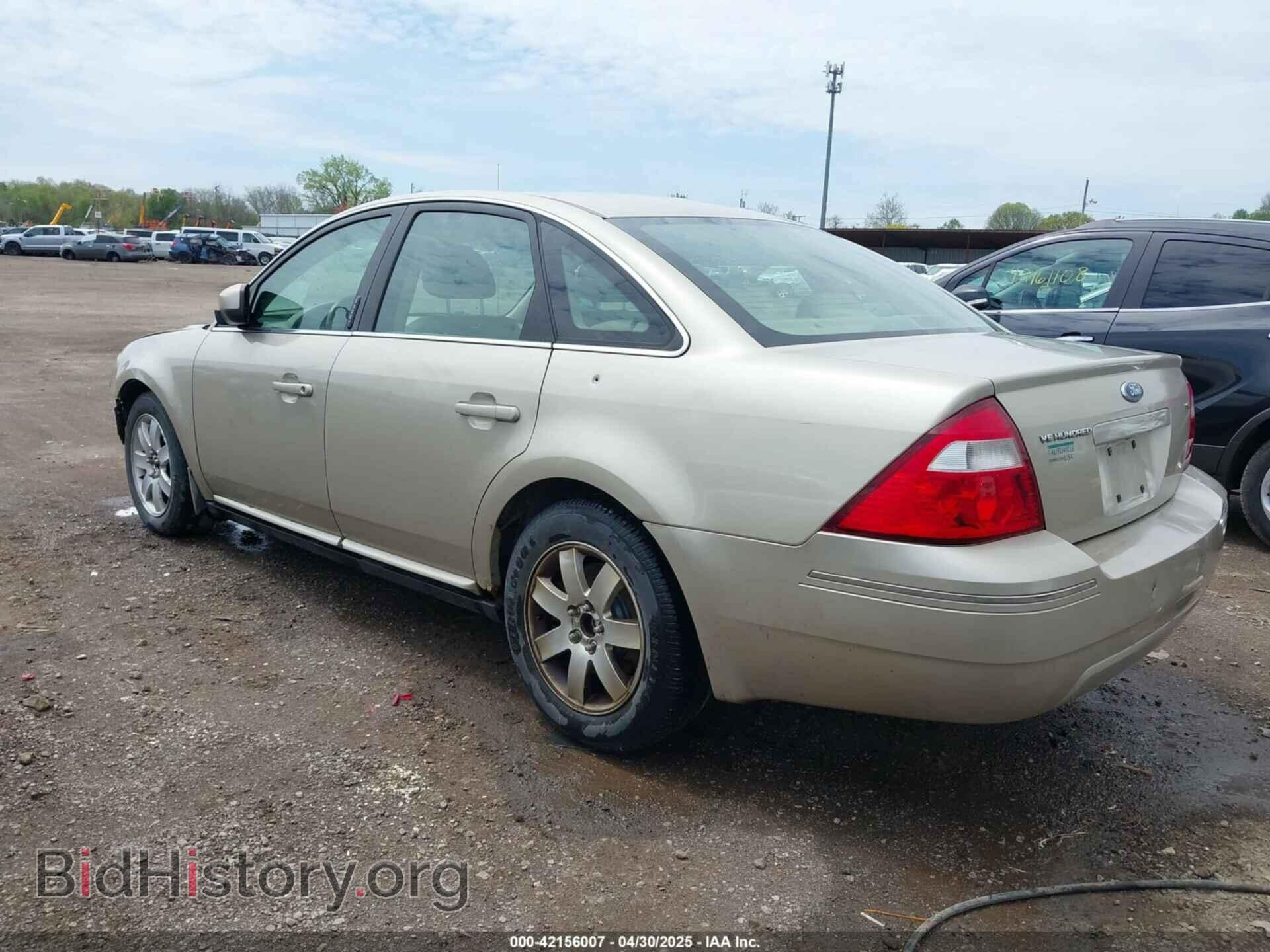 2006 FORD FIVE HUNDRED - VIN: 1FAFP24186G186073 - Фото 3
