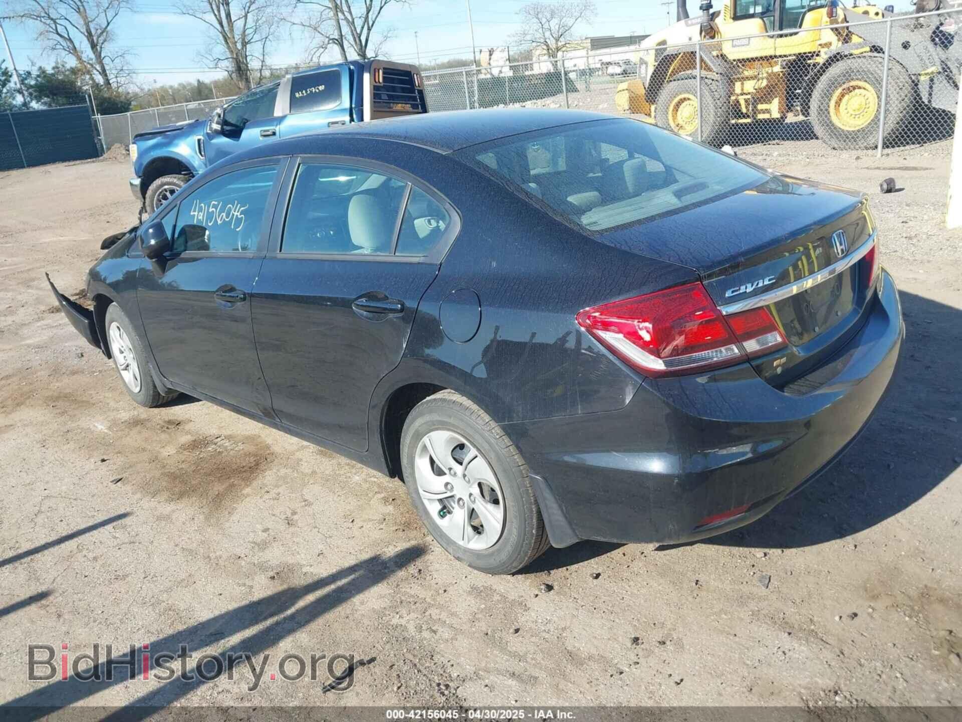 2013 HONDA CIVIC - VIN: 19XFB2F52DE086704 - Фото 3