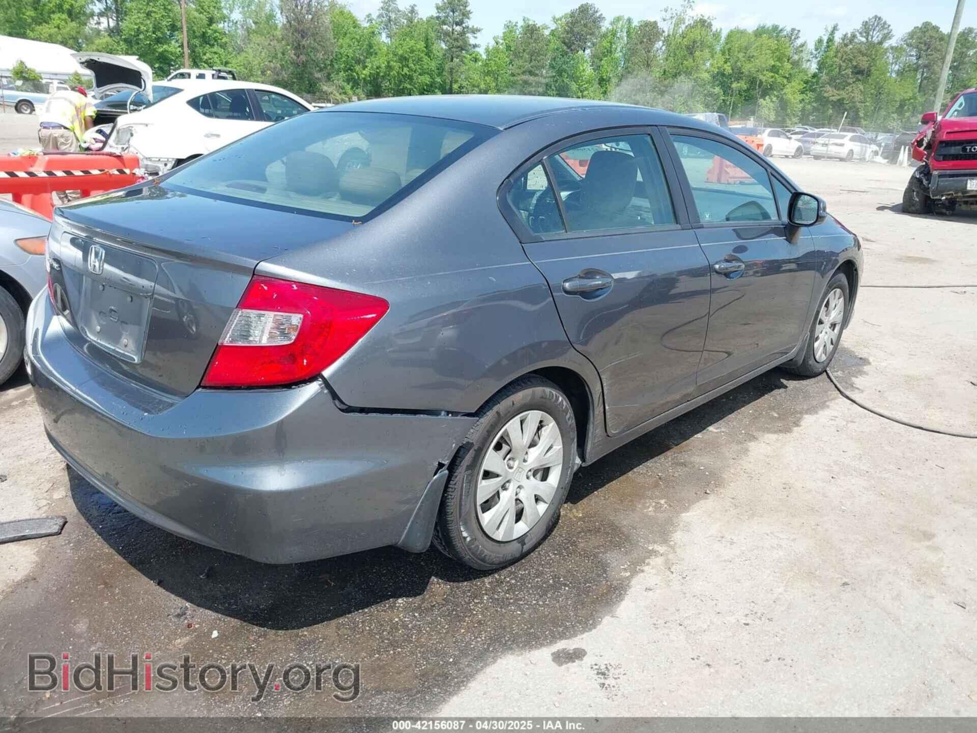 2012 HONDA CIVIC - VIN: 2HGFB2F57CH304690 - Фото 4