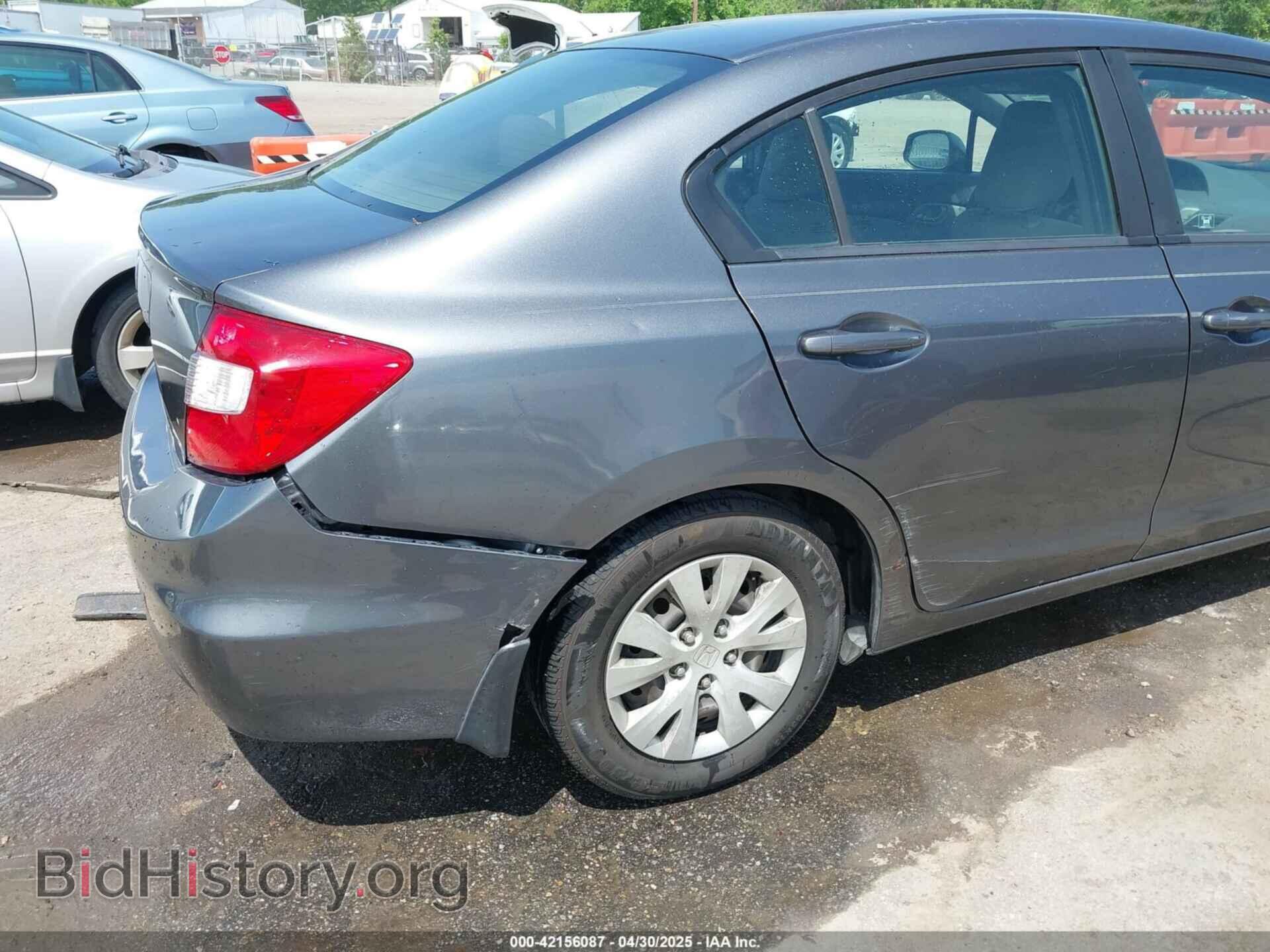 2012 HONDA CIVIC - VIN: 2HGFB2F57CH304690 - Фото 6