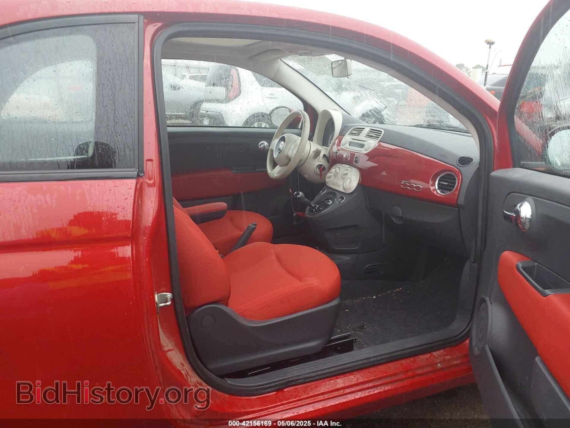 2012 FIAT 500 - VIN: 3C3CFFAR7CT225703 - Фото 5