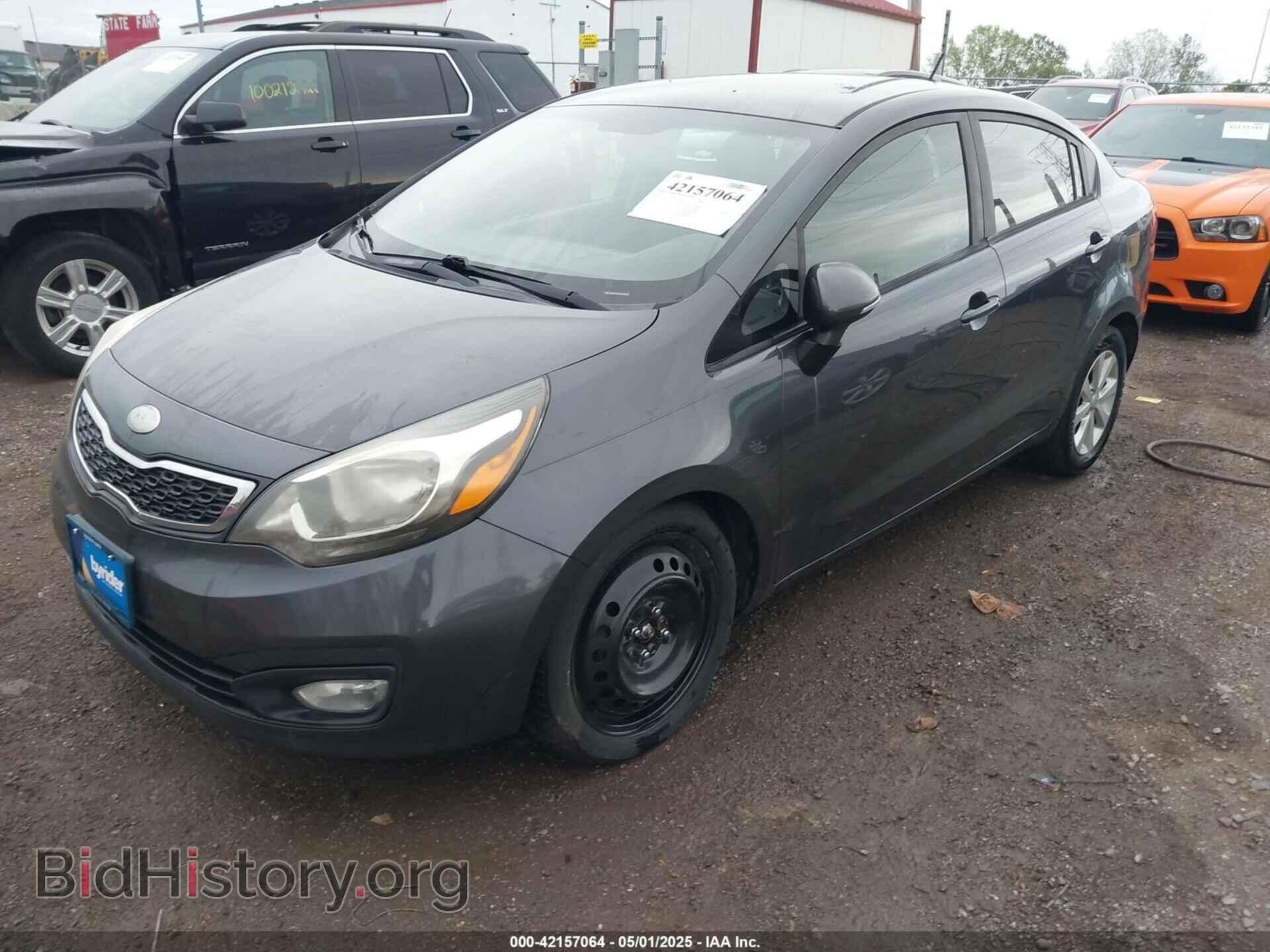 2013 KIA RIO - VIN: KNADN4A34D6195653 - Фото 2