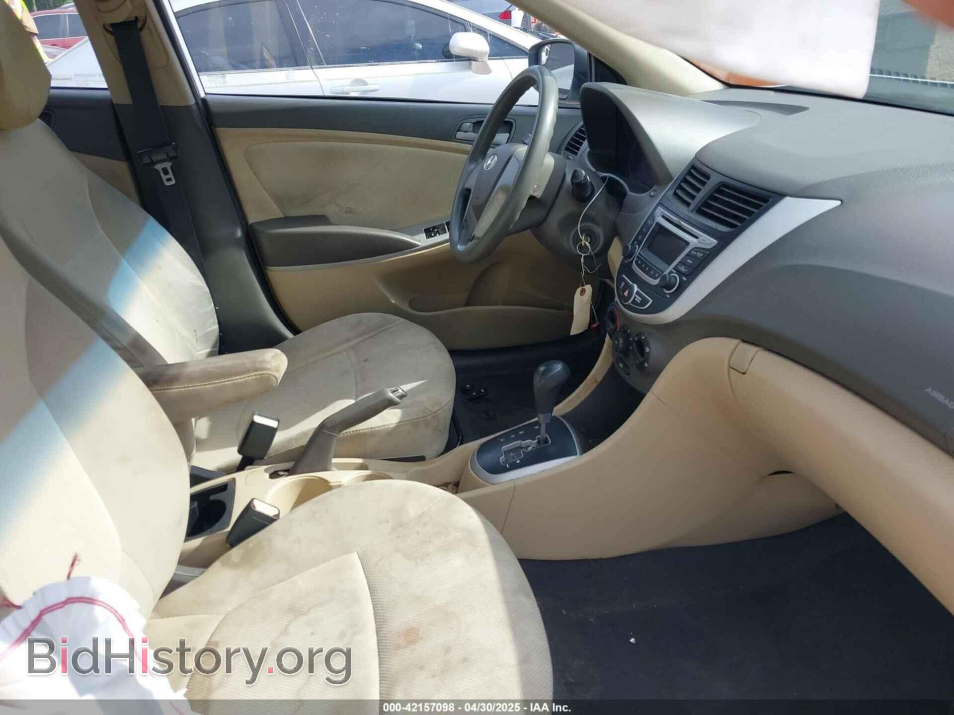 2014 HYUNDAI ACCENT - VIN: KMHCT4AE5EU697201 - Фото 5