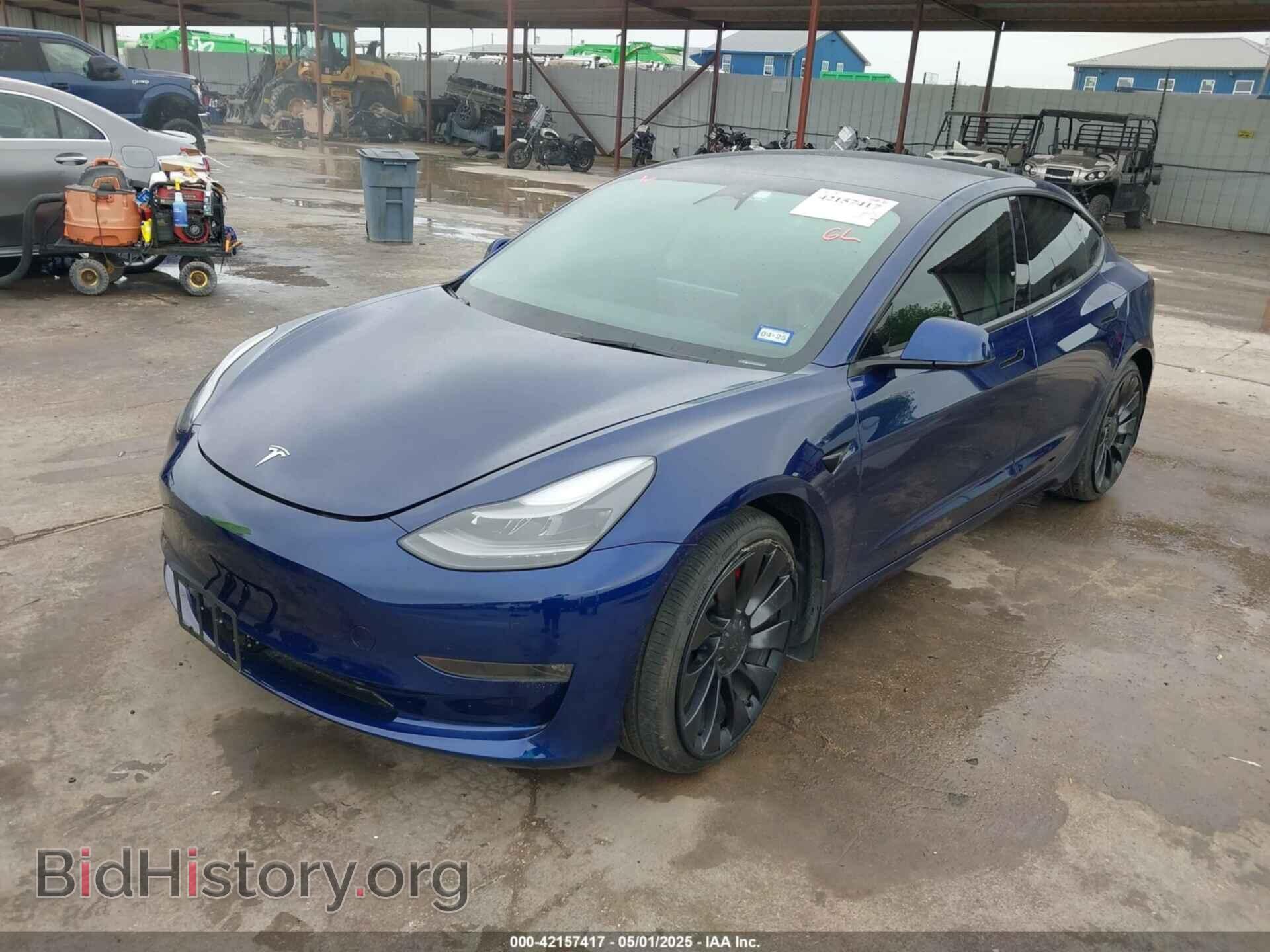 2023 TESLA MODEL 3 - VIN: 5YJ3E1ECXPF551538 - Фото 2