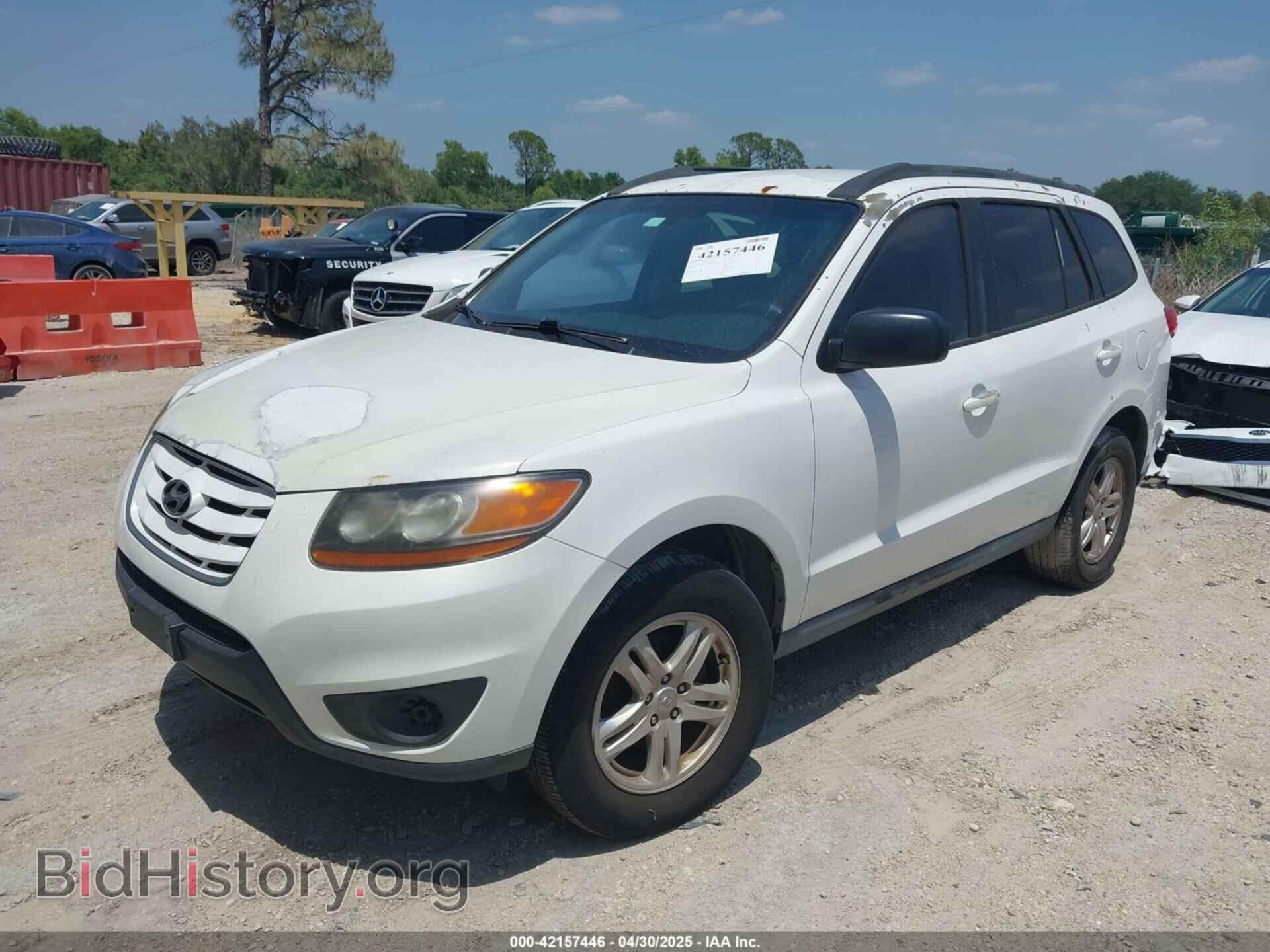 2010 HYUNDAI SANTA FE - VIN: 5NMSGDAB9AH363085 - Фото 2