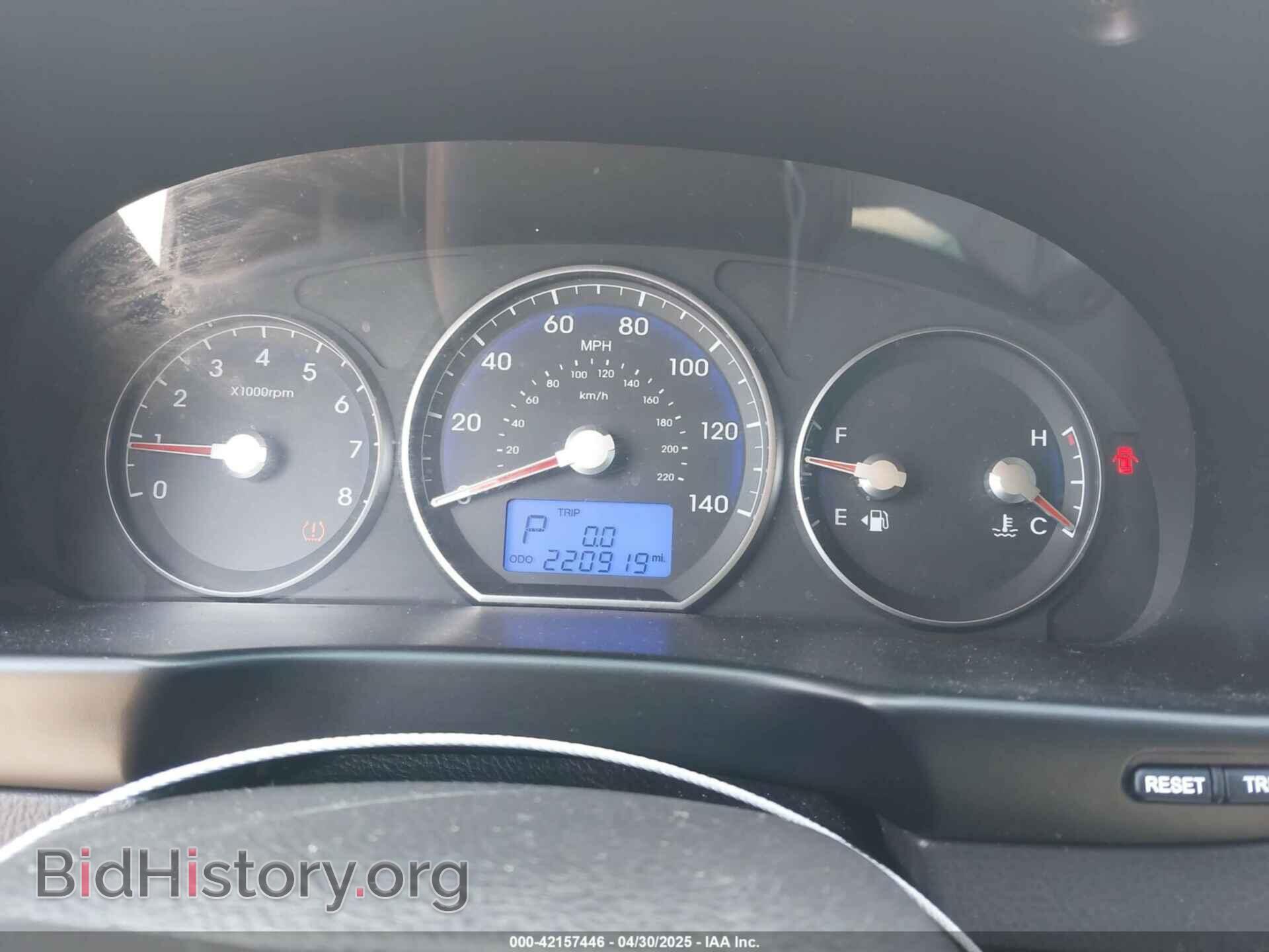 2010 HYUNDAI SANTA FE - VIN: 5NMSGDAB9AH363085 - Фото 7