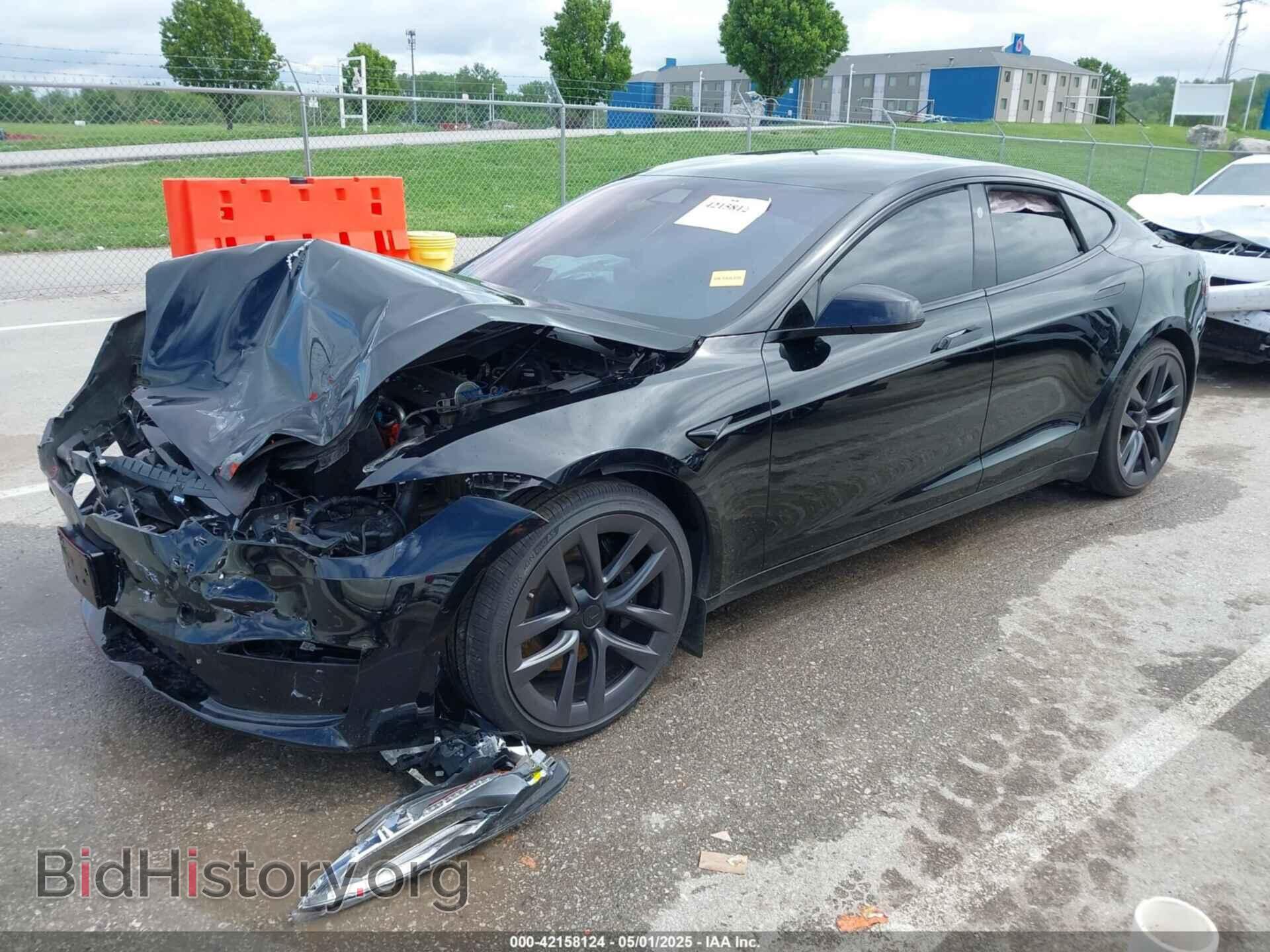 2021 TESLA MODEL S - VIN: 5YJSA1E51MF434466 - Фото 2