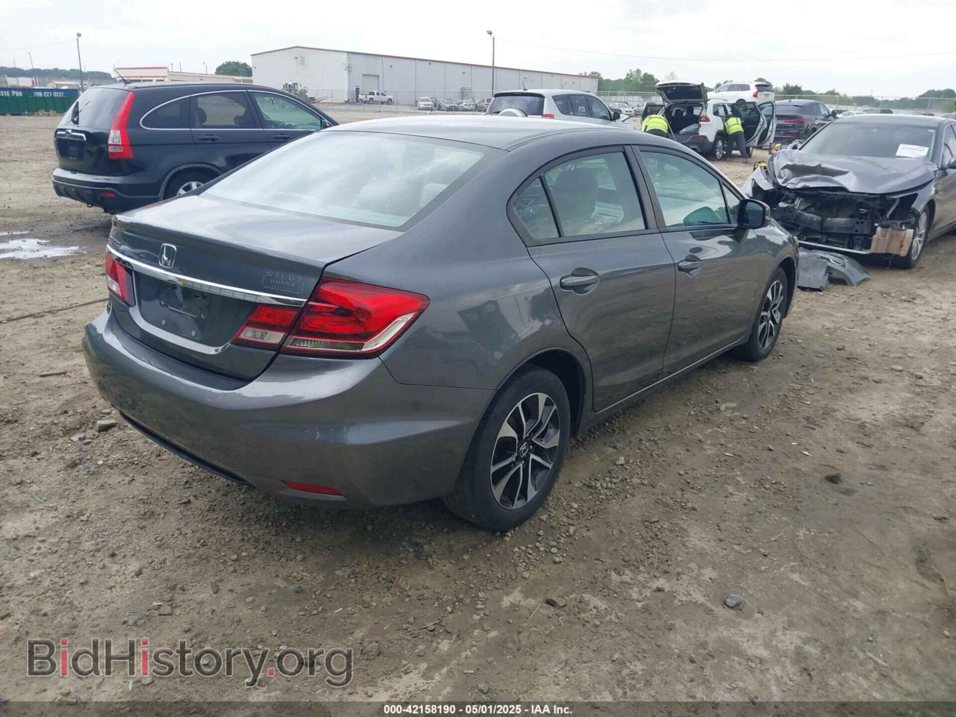 2013 HONDA CIVIC - VIN: 19XFB2F87DE024743 - Фото 4
