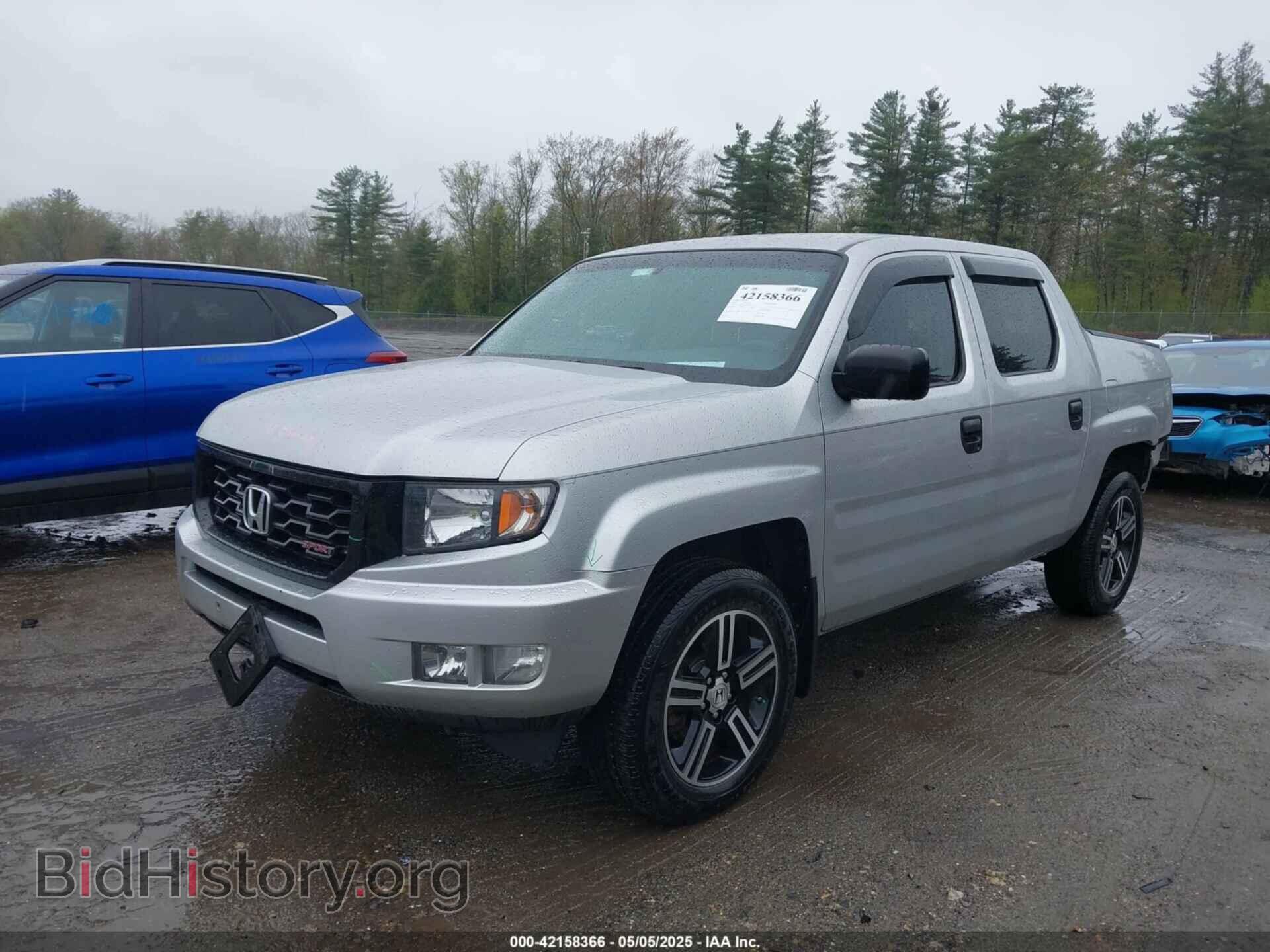 2012 HONDA RIDGELINE - VIN: 5FPYK1F77CB459174 - Фото 2