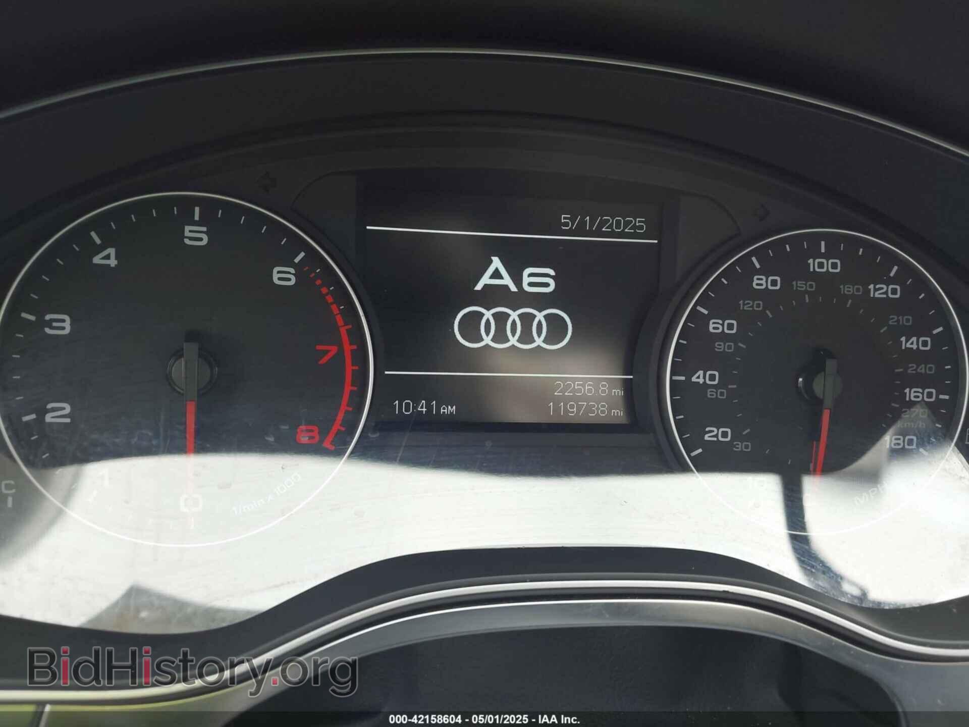 2012 AUDI A6 - VIN: WAUBGAFC7CN005955 - Фото 7
