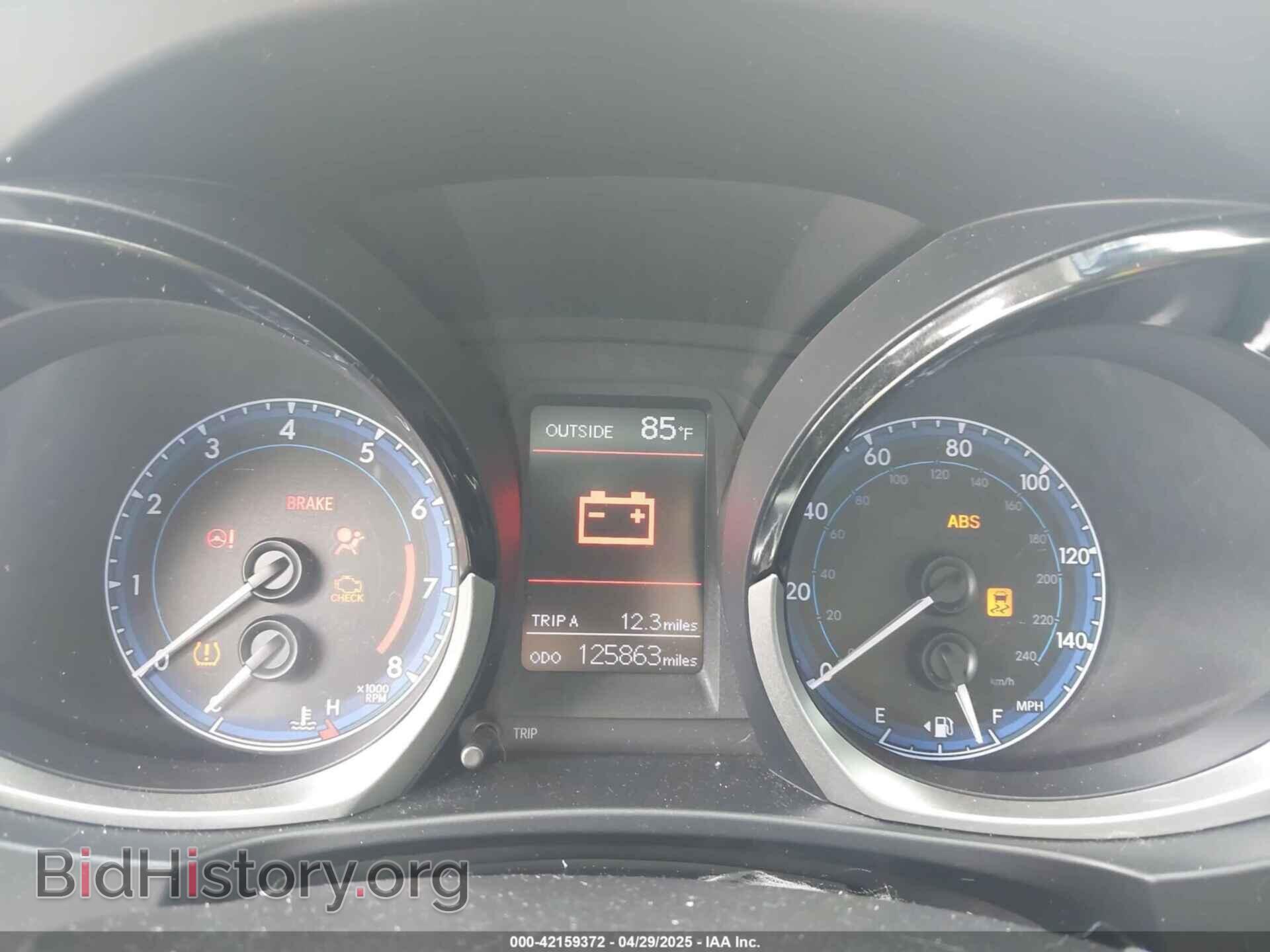 2014 TOYOTA COROLLA - VIN: 5YFBURHE9EP160912 - Фото 7
