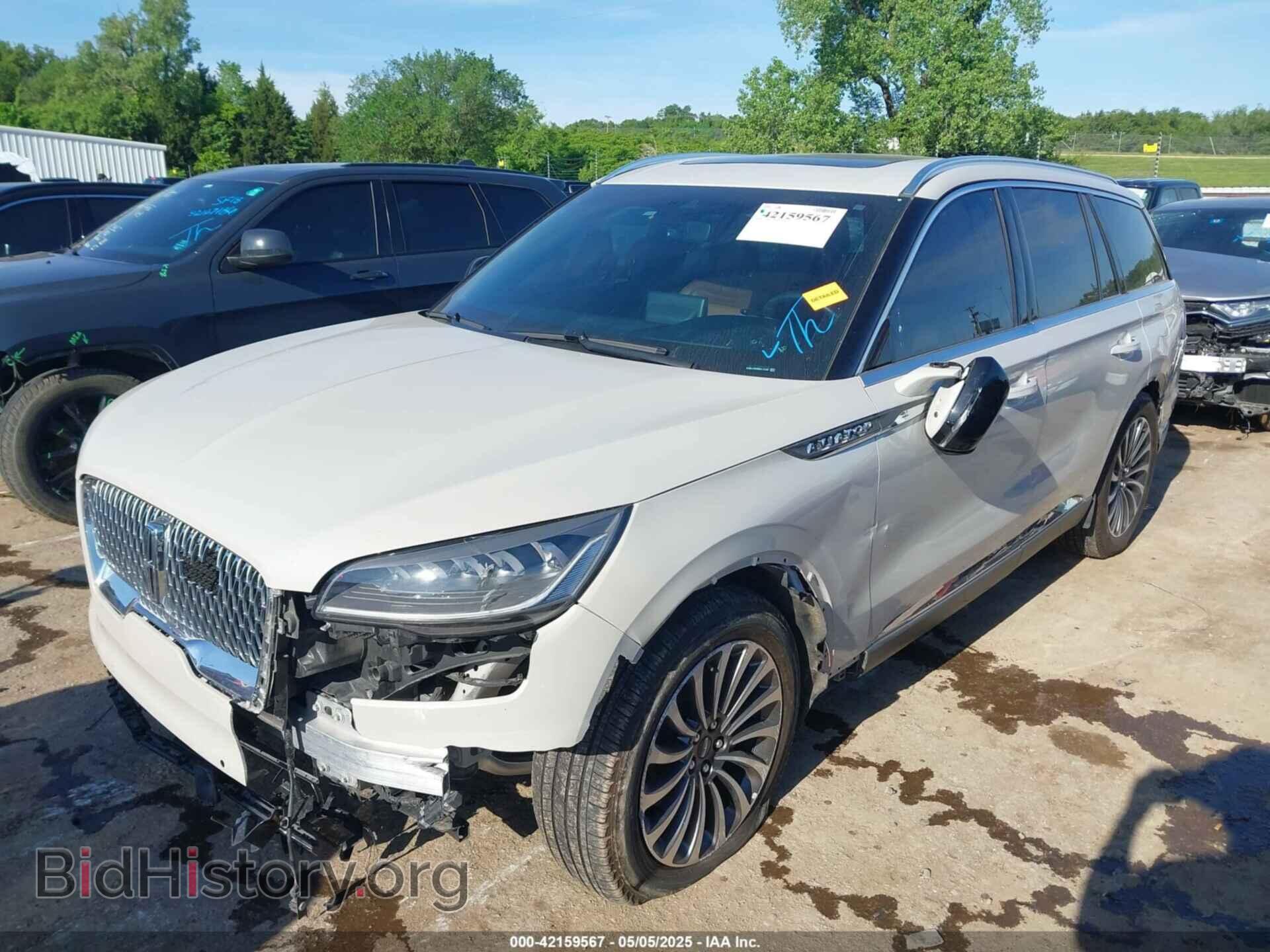 2021 LINCOLN AVIATOR - VIN: 5LM5J7WC6MGL12195 - Фото 2