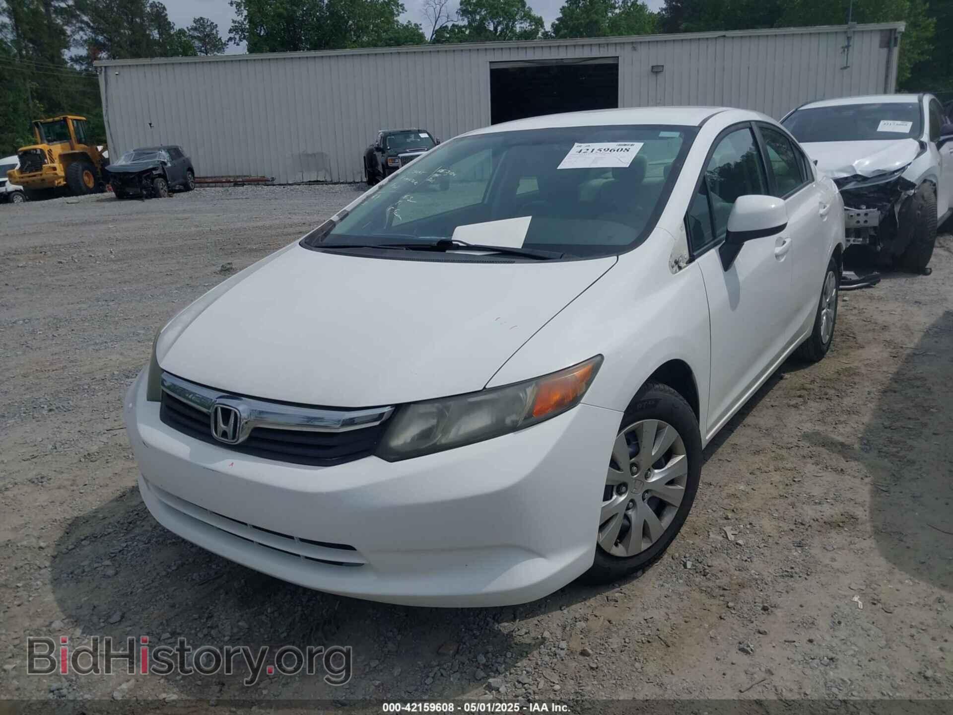 2012 HONDA CIVIC - VIN: 19XFB2F55CE060015 - Photo 2