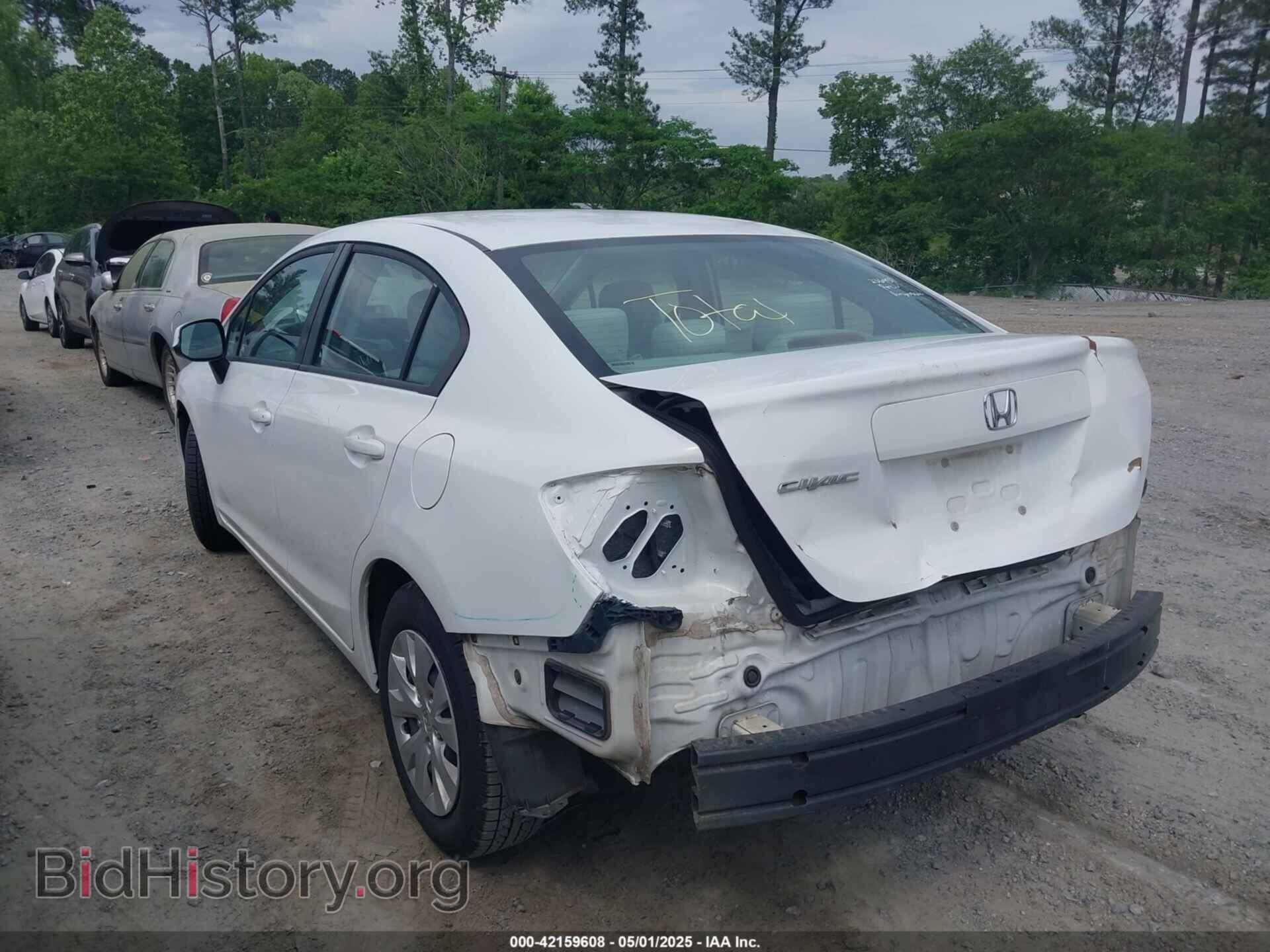 2012 HONDA CIVIC - VIN: 19XFB2F55CE060015 - Photo 3