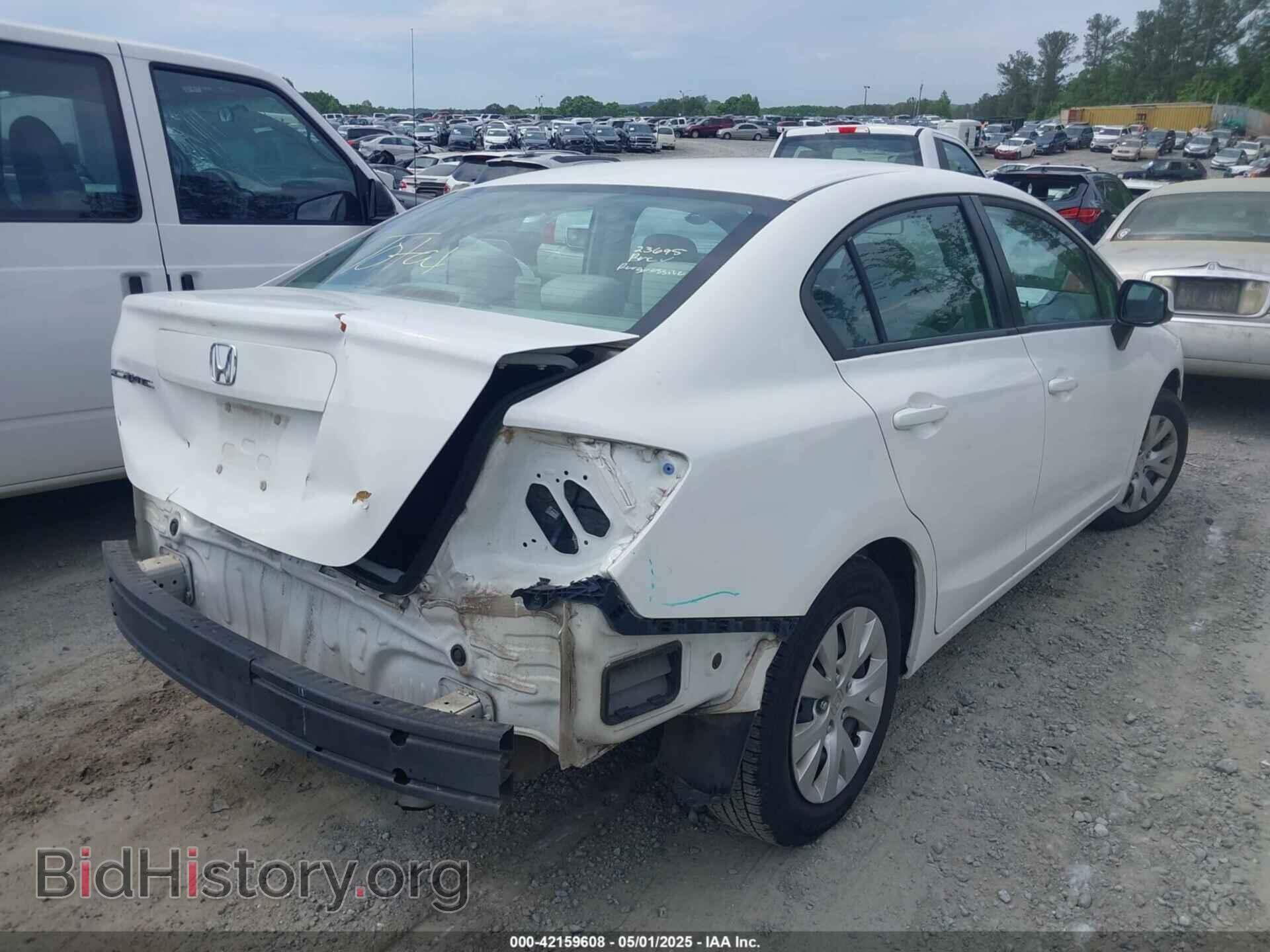 2012 HONDA CIVIC - VIN: 19XFB2F55CE060015 - Photo 4
