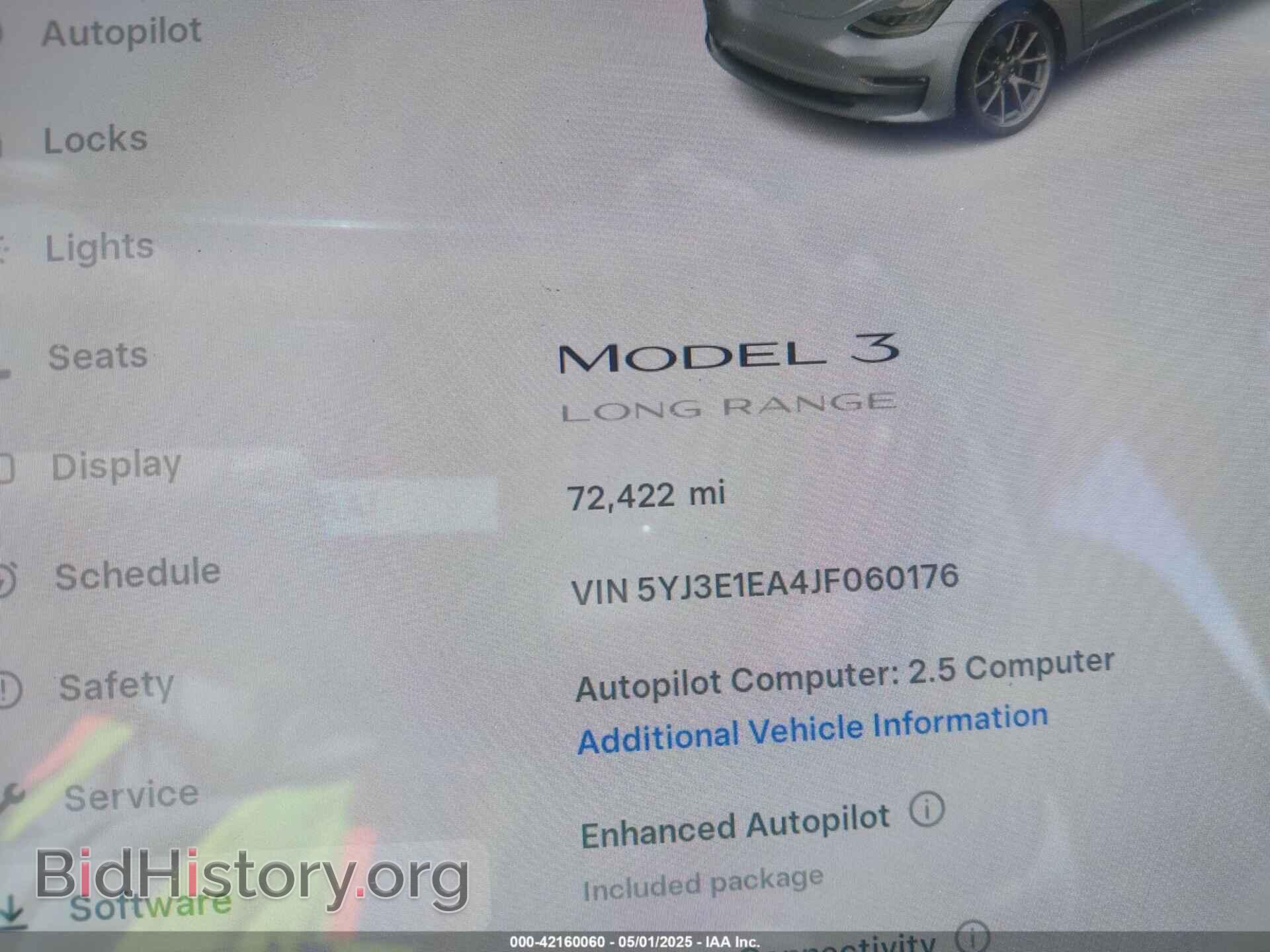 2018 TESLA MODEL 3 - VIN: 5YJ3E1EA4JF060176 - Фото 14