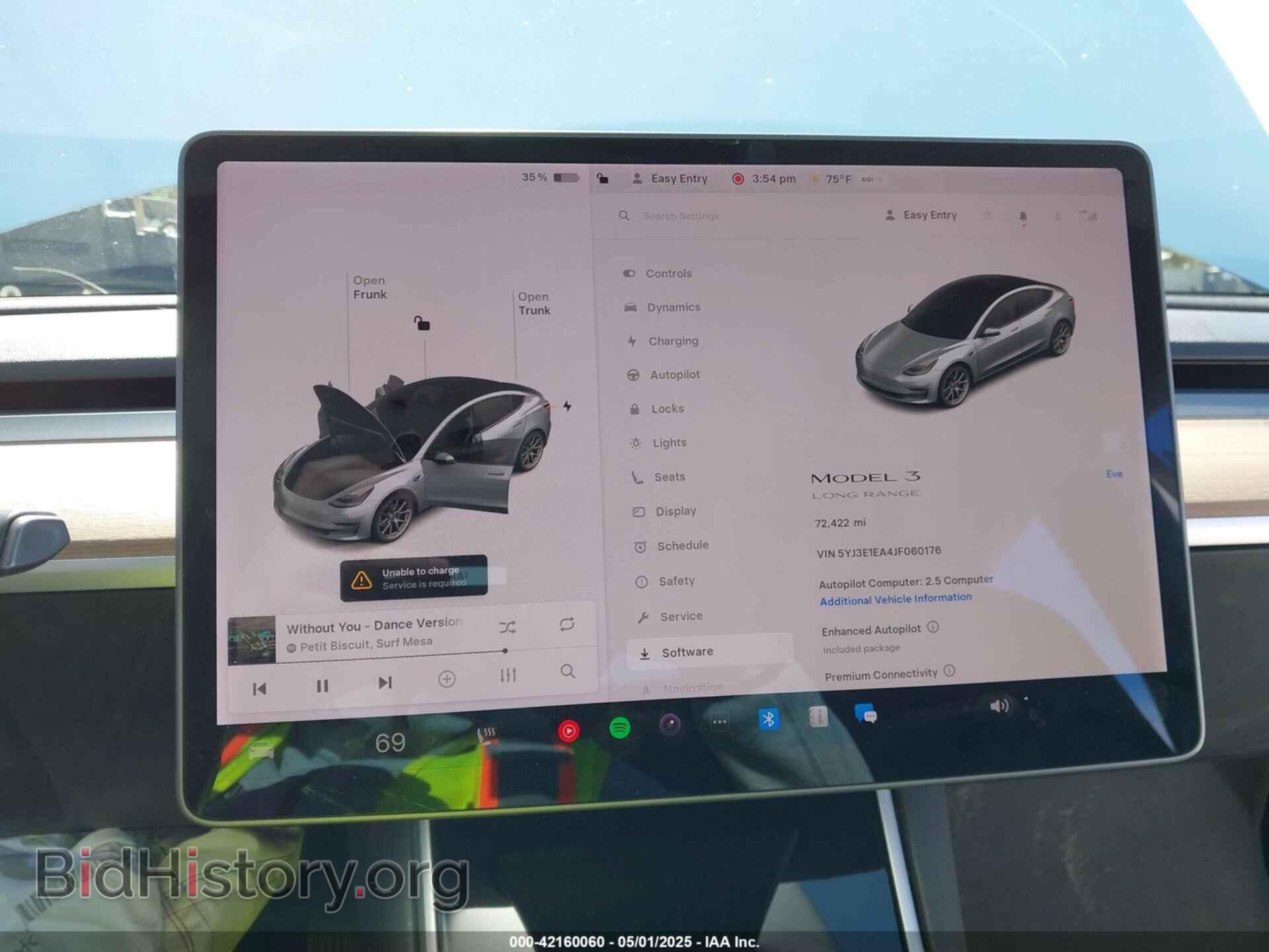 2018 TESLA MODEL 3 - VIN: 5YJ3E1EA4JF060176 - Фото 17