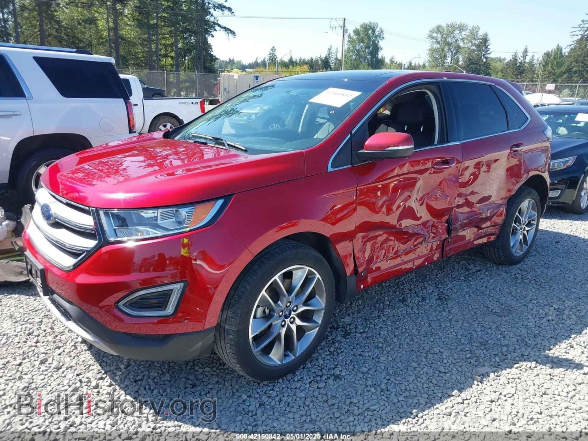 2017 FORD EDGE - VIN: 2FMPK4K98HBB38094 - Фото 2