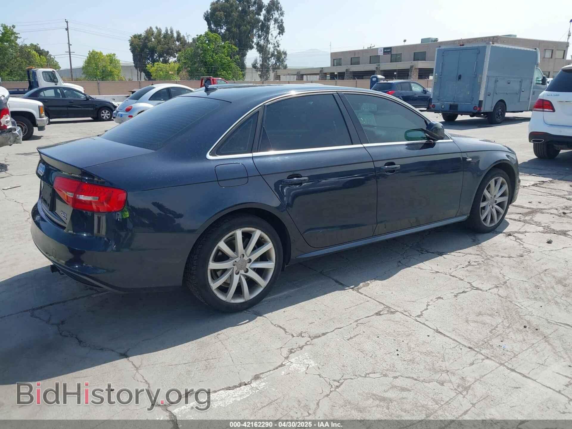 2014 AUDI A4 - VIN: WAUBFAFL4EA083512 - Фото 4