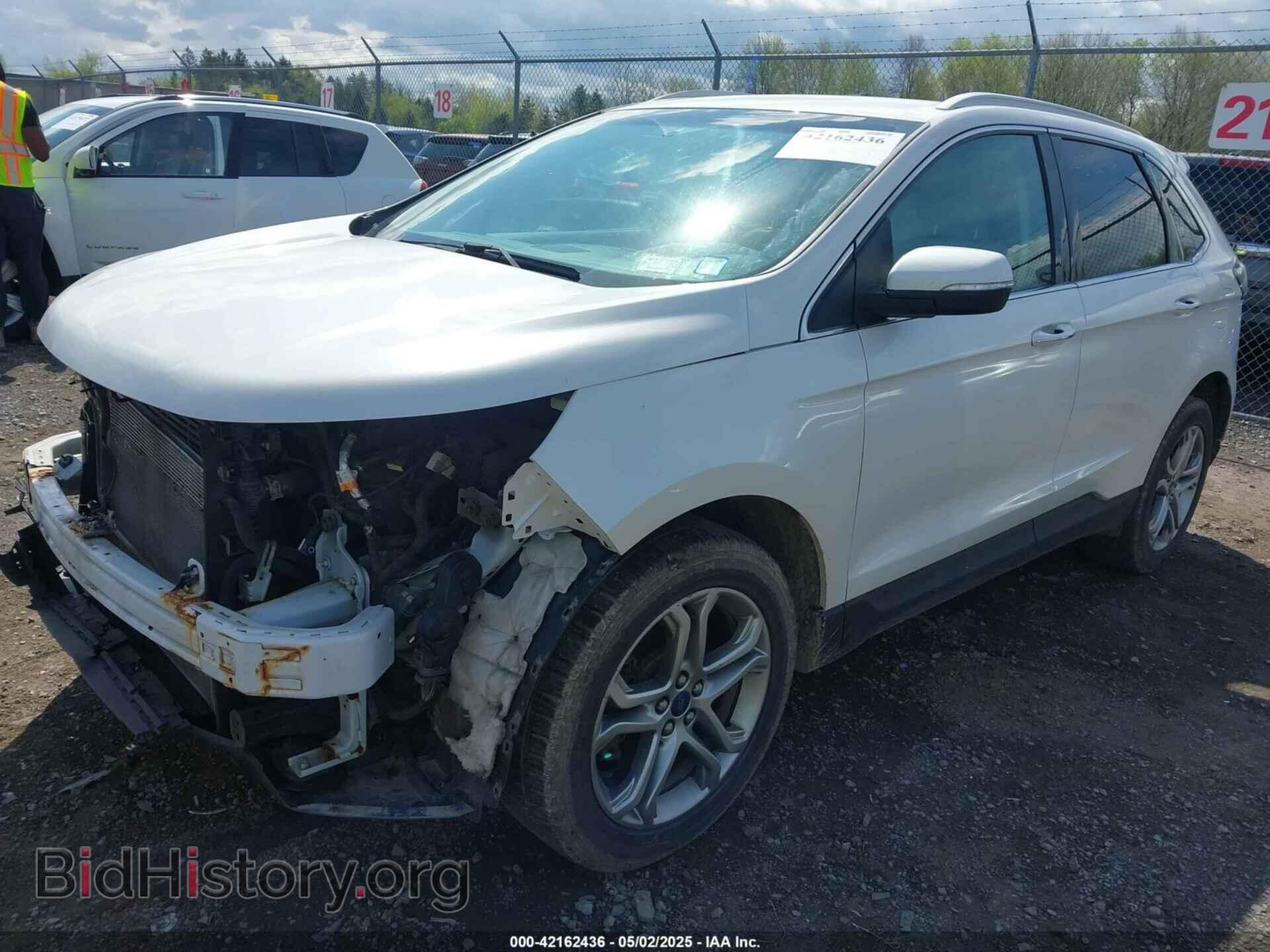 2015 FORD EDGE - VIN: 2FMTK4K83FBC10452 - Фото 2
