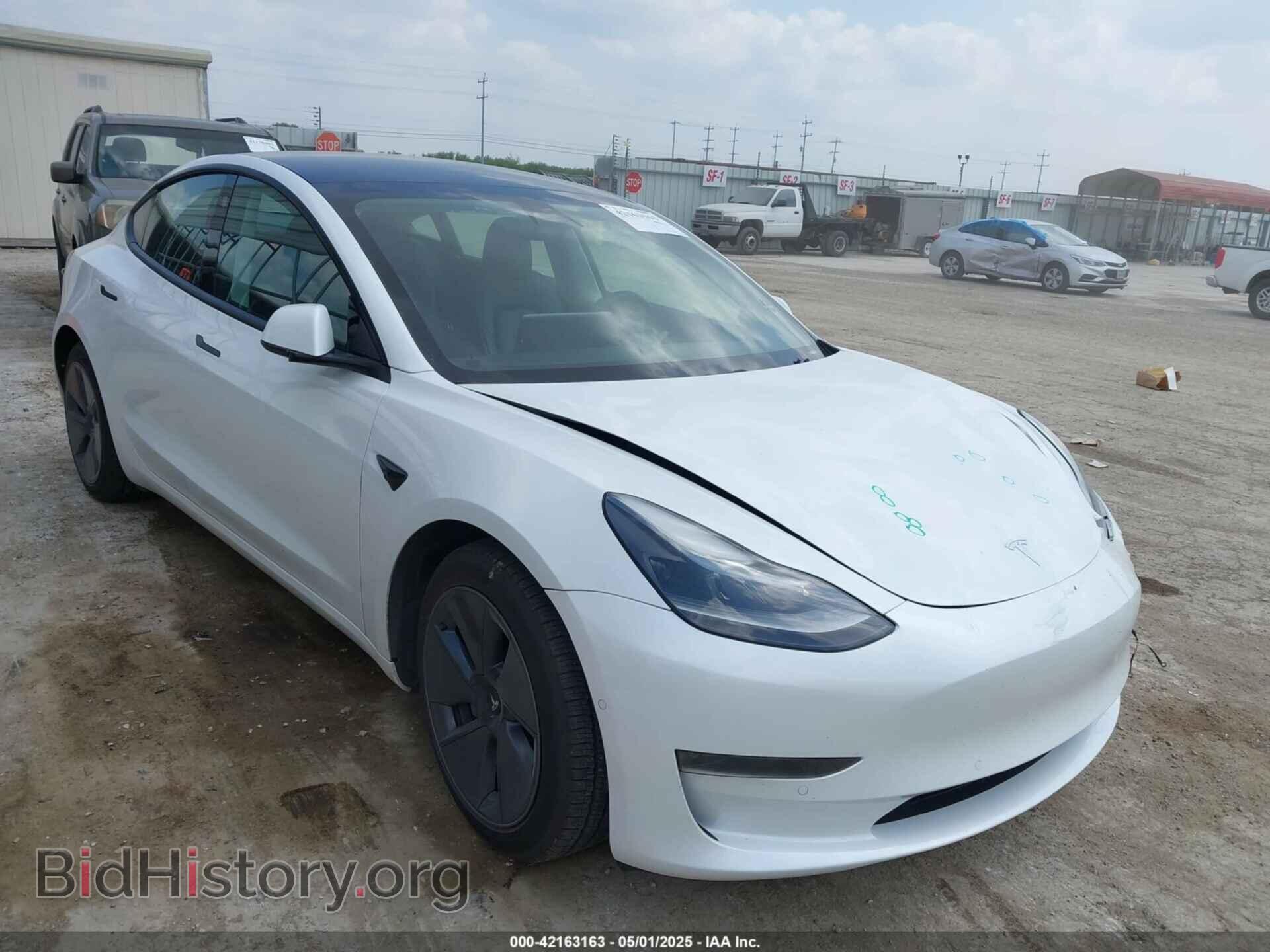 Photo 5YJ3E1EA7MF047538 - TESLA MODEL 3 2021