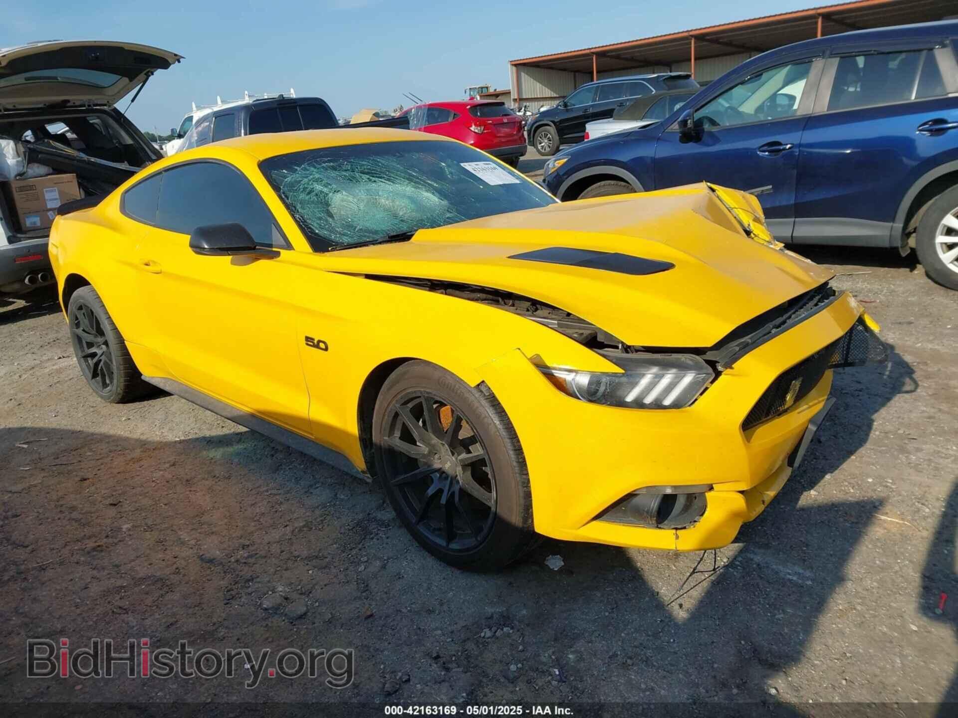 Фотография 1FA6P8CF3F5403329 - FORD MUSTANG 2015