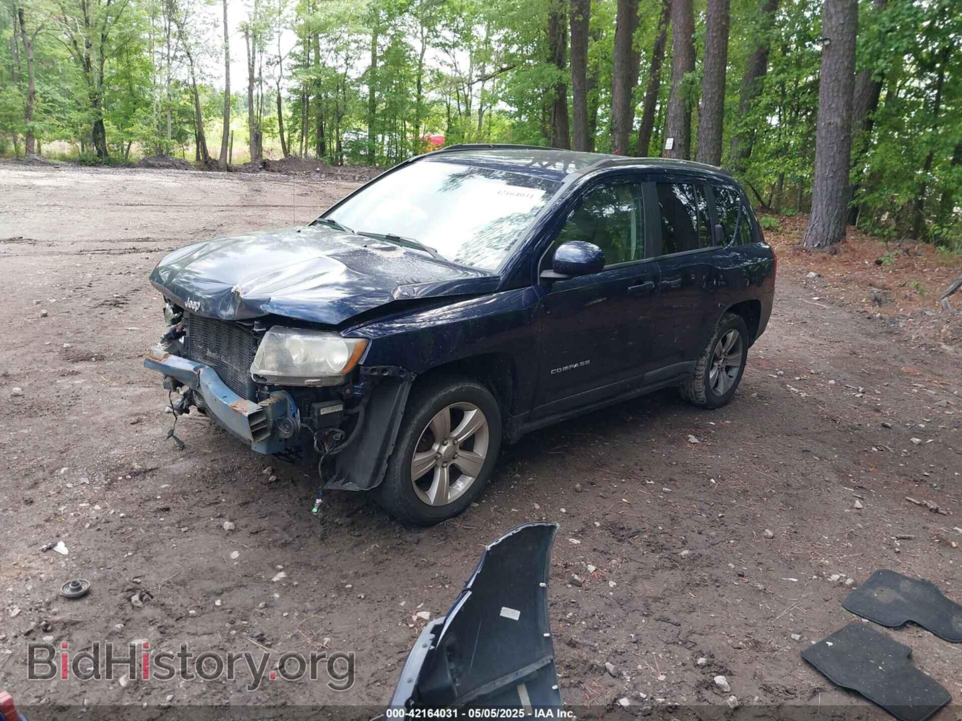 2014 JEEP COMPASS - VIN: 1C4NJDEBXED621542 - Фото 2