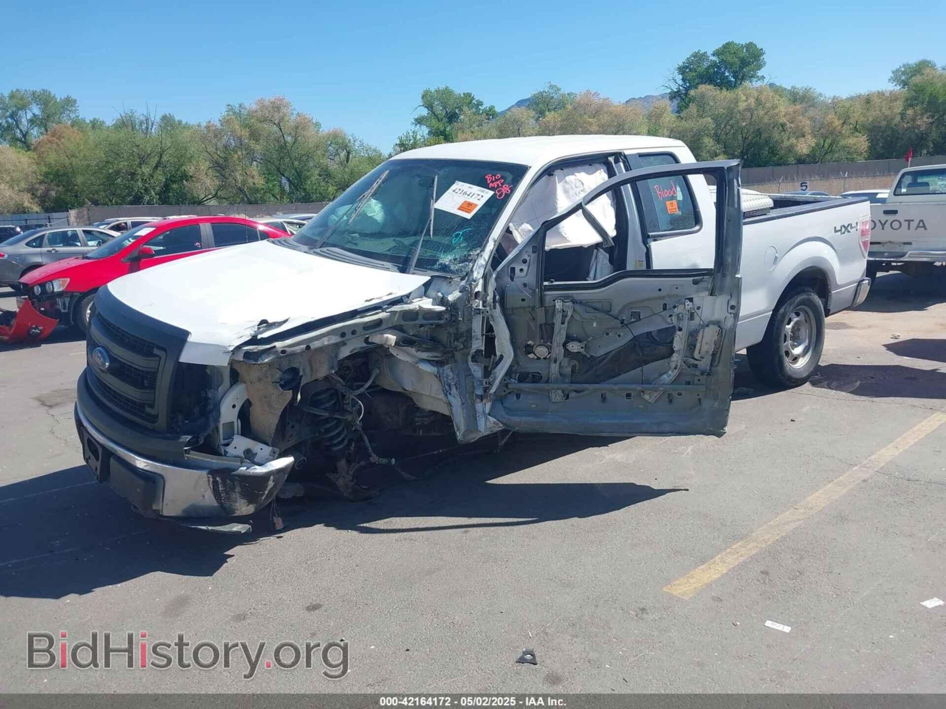 2013 FORD F-150 - VIN: 1FTFX1EF6DFC06497 - Фото 2