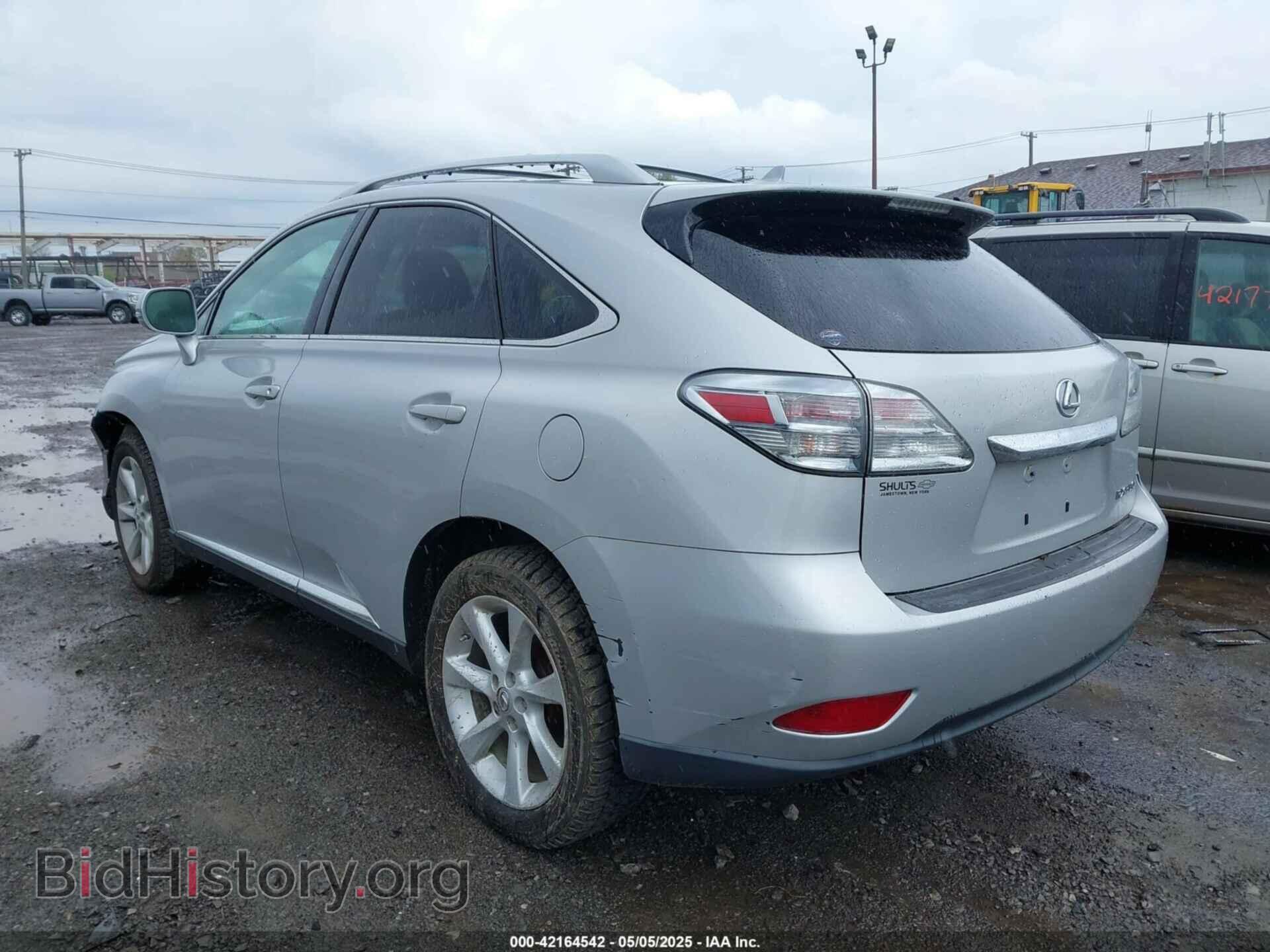 2011 LEXUS RX 350 - VIN: 2T2BK1BA2BC120594 - Фото 3
