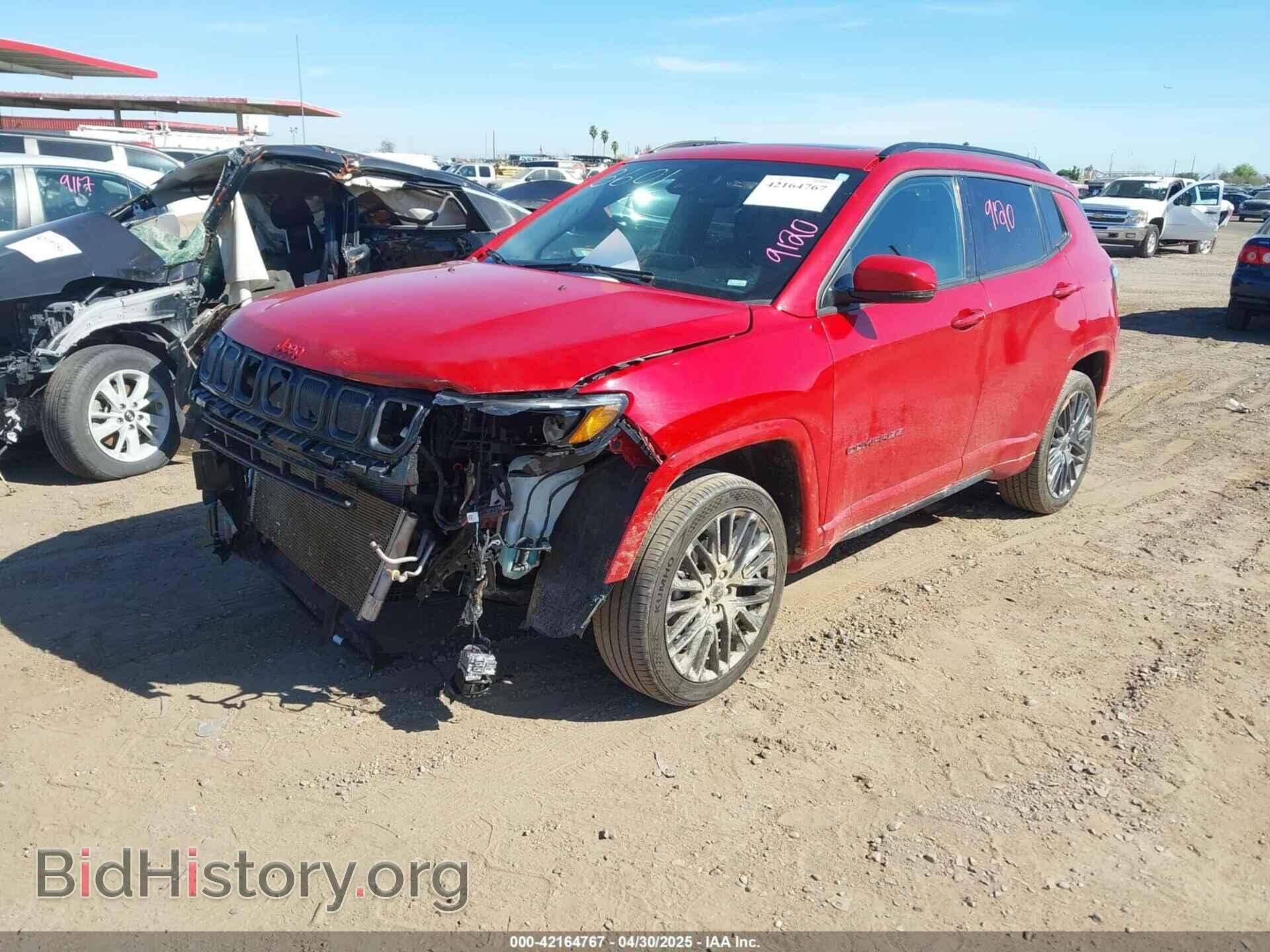 2022 JEEP COMPASS - VIN: 3C4NJDCB9NT192035 - Фото 2