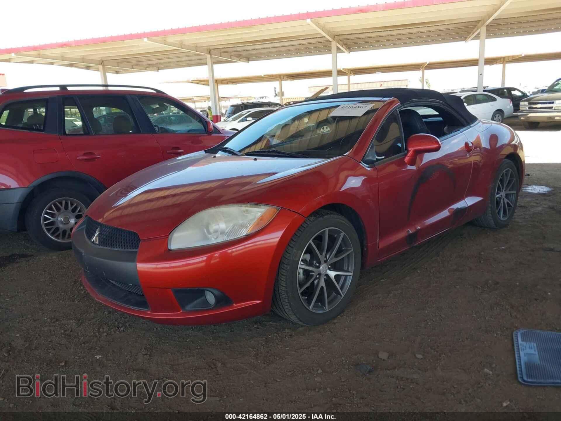 2011 MITSUBISHI ECLIPSE SPYDER - VIN: 4A37L5EF4BE002742 - Фото 2