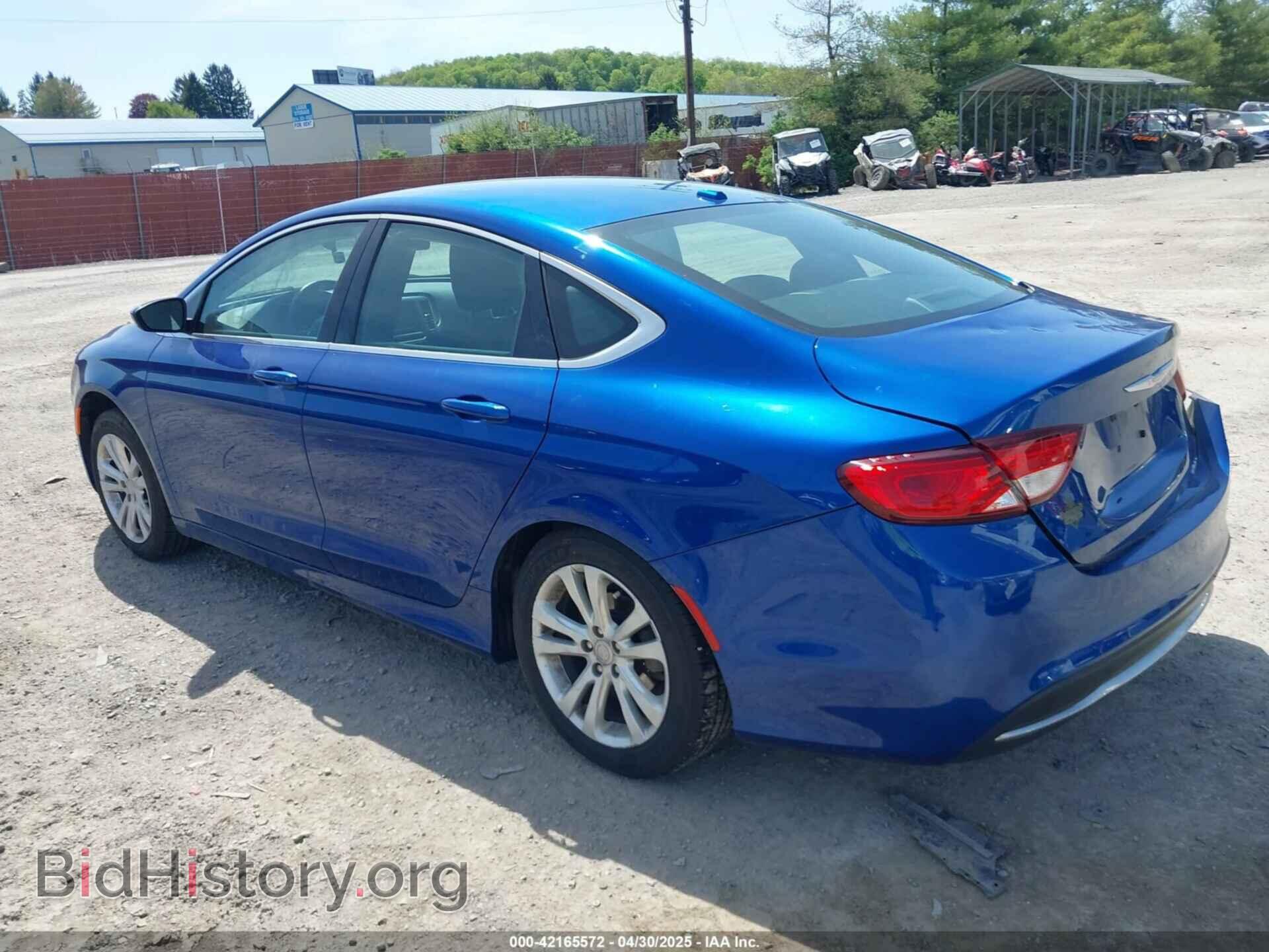 2015 CHRYSLER 200 - VIN: 1C3CCCAB6FN527952 - Фото 3