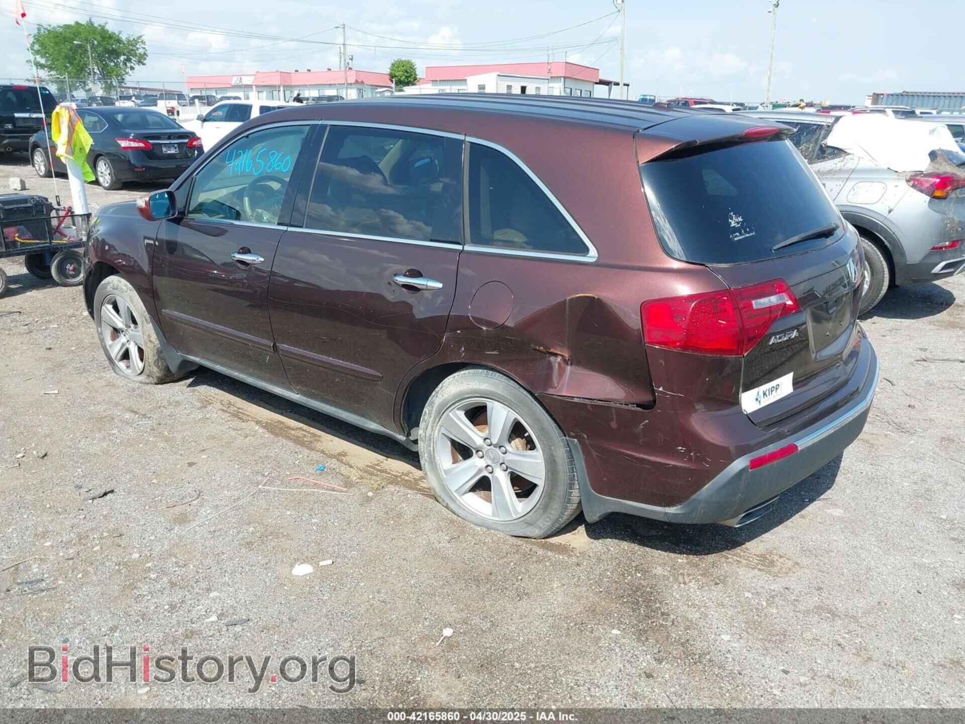 2010 ACURA MDX - VIN: 2HNYD2H62AH522194 - Фото 3