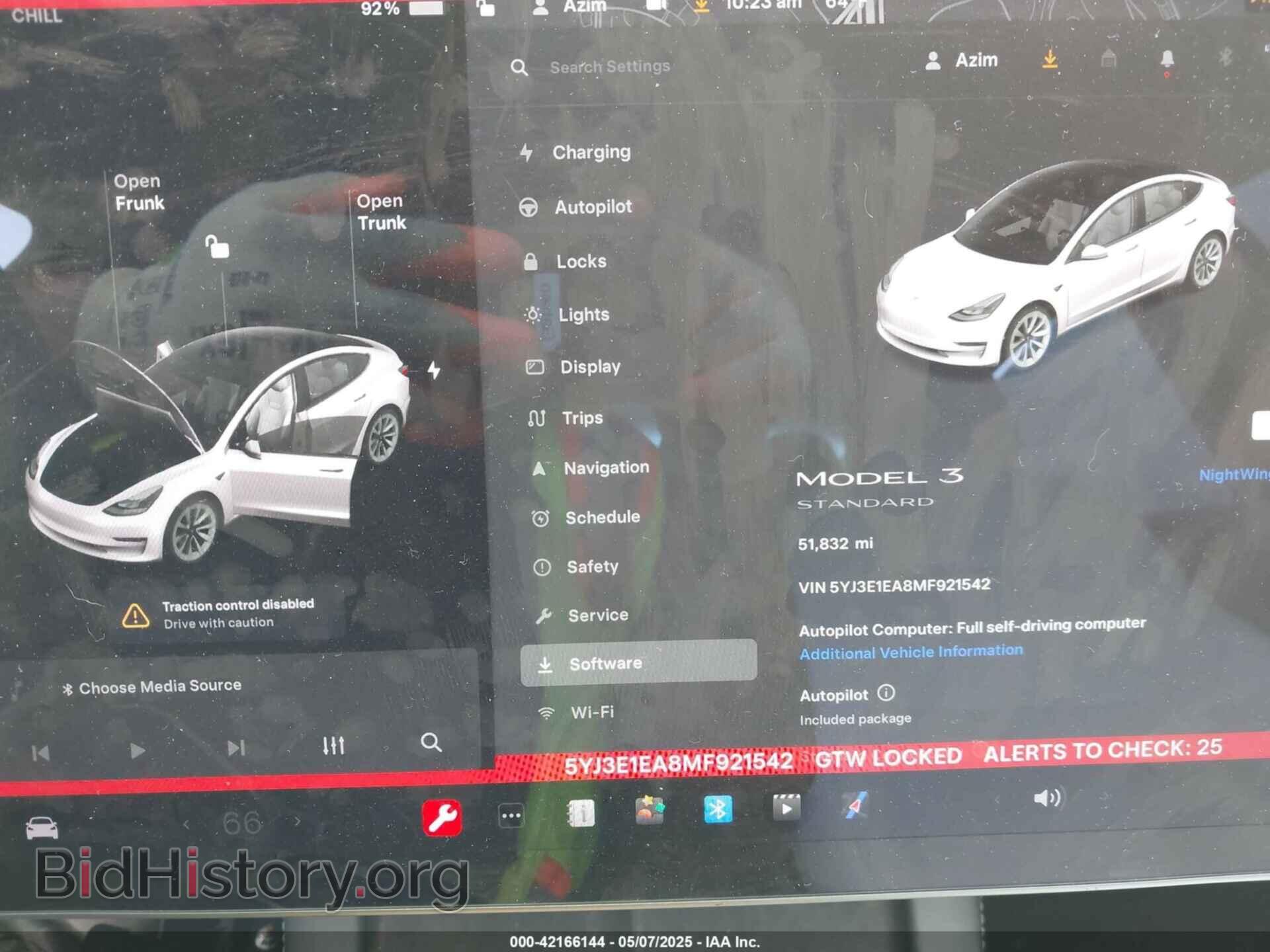2021 TESLA MODEL 3 - VIN: 5YJ3E1EA8MF921542 - Photo 7