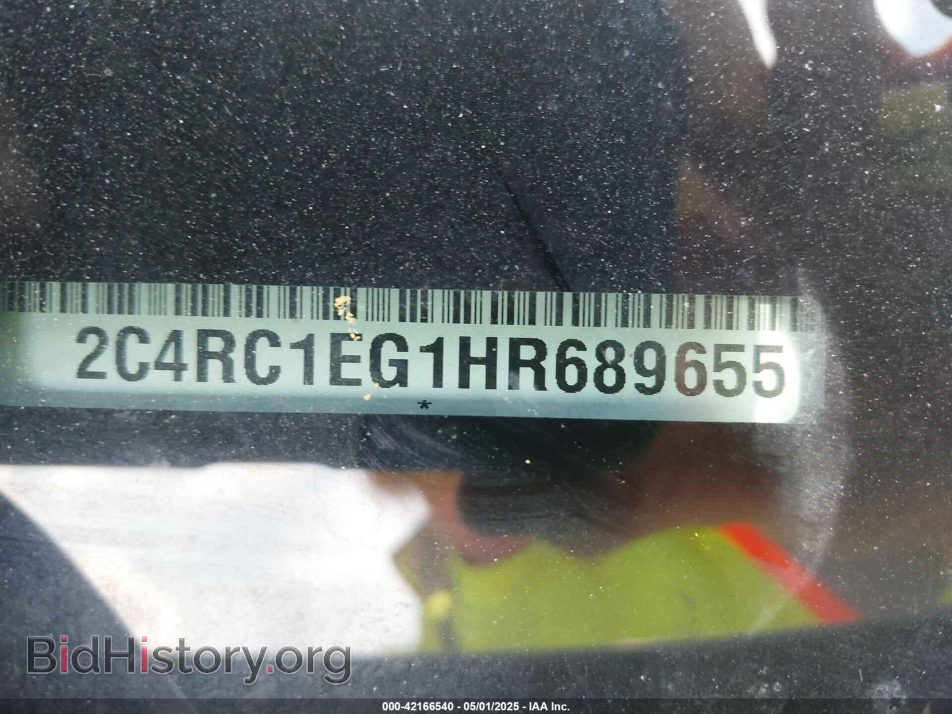 2017 CHRYSLER PACIFICA - VIN: 2C4RC1EG1HR689655 - Фото 9