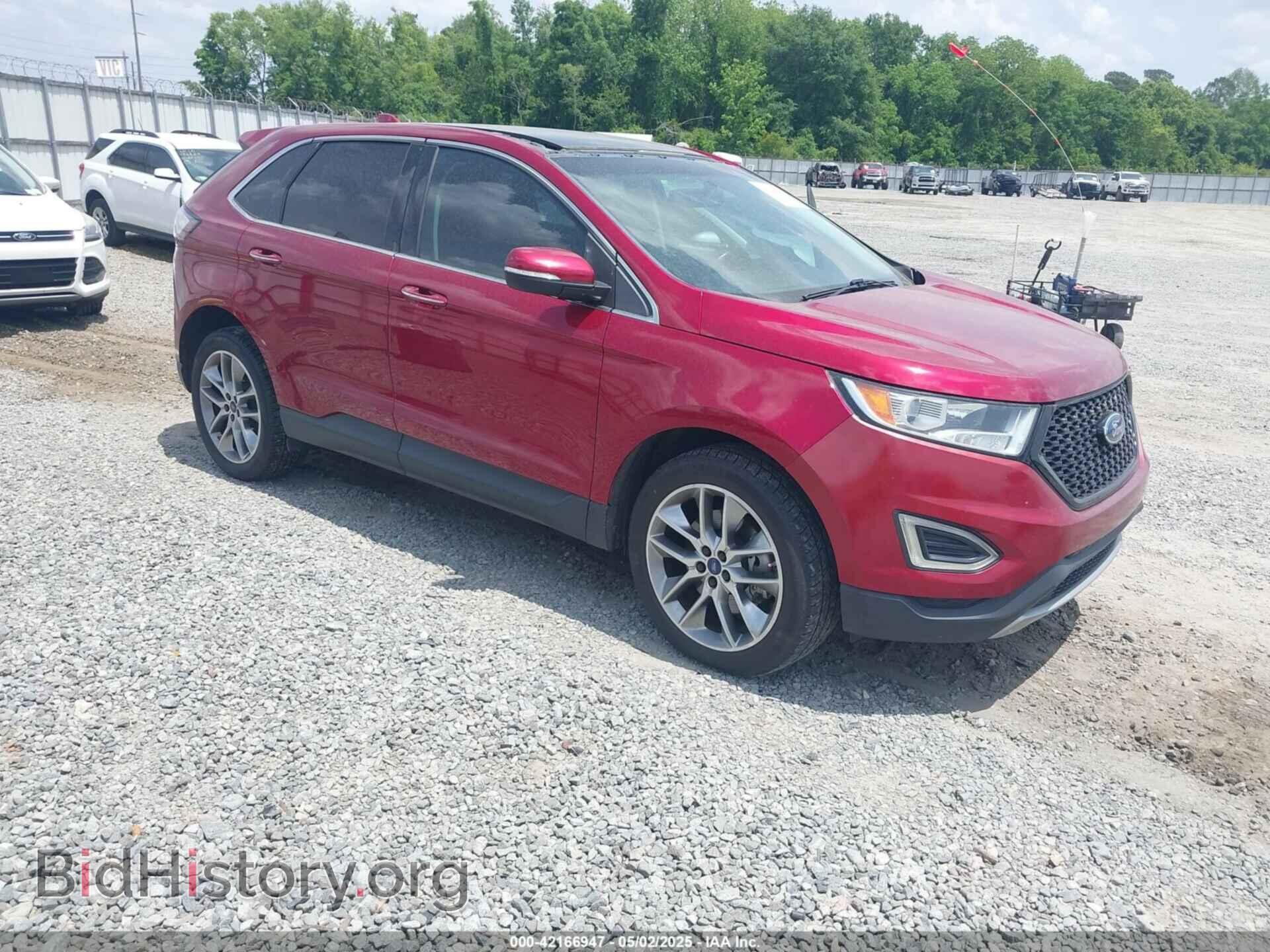 Photo 2FMTK4K80FBB11233 - FORD EDGE 2015
