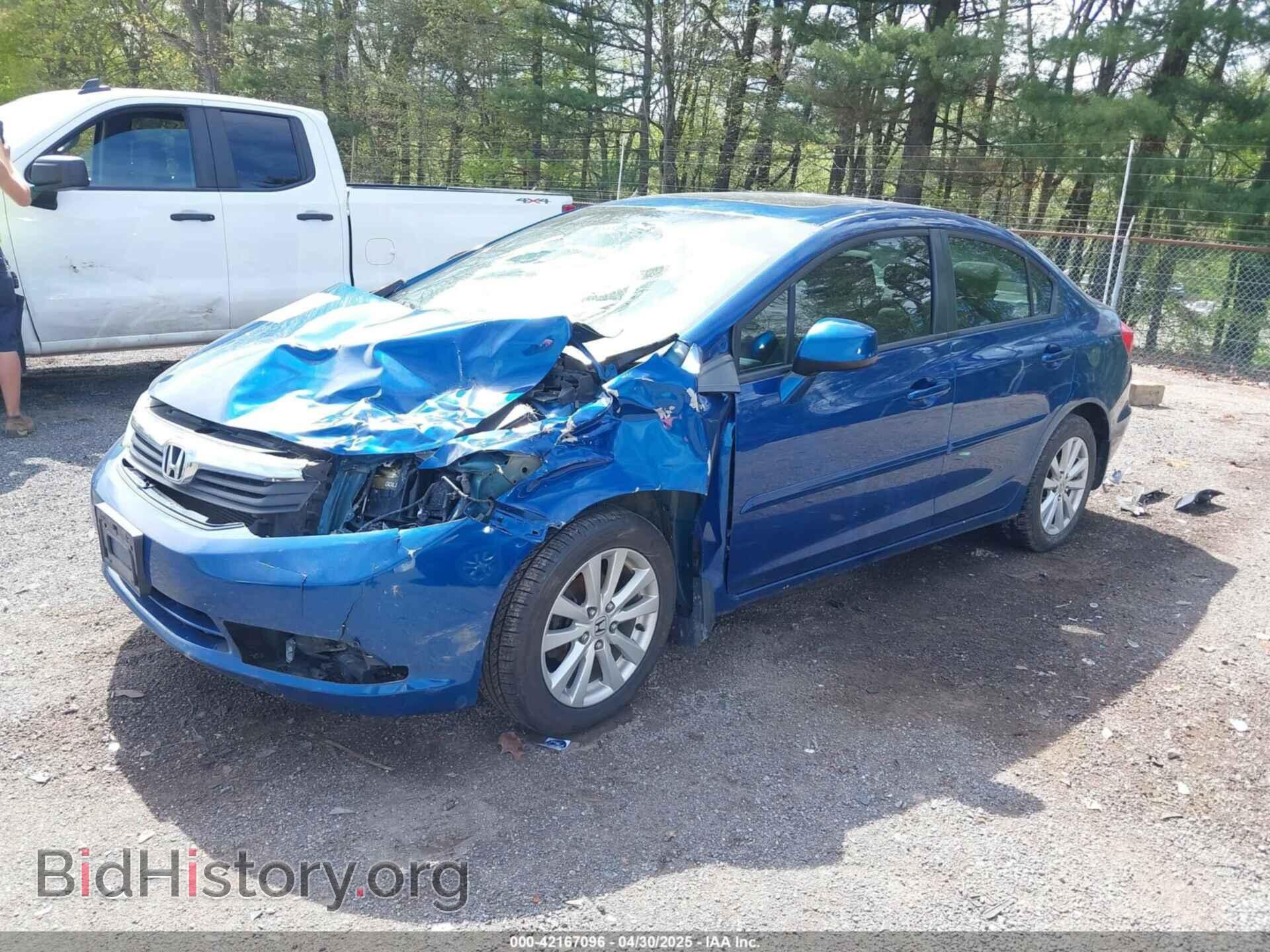 2012 HONDA CIVIC - VIN: 19XFB2F84CE002147 - Фото 2