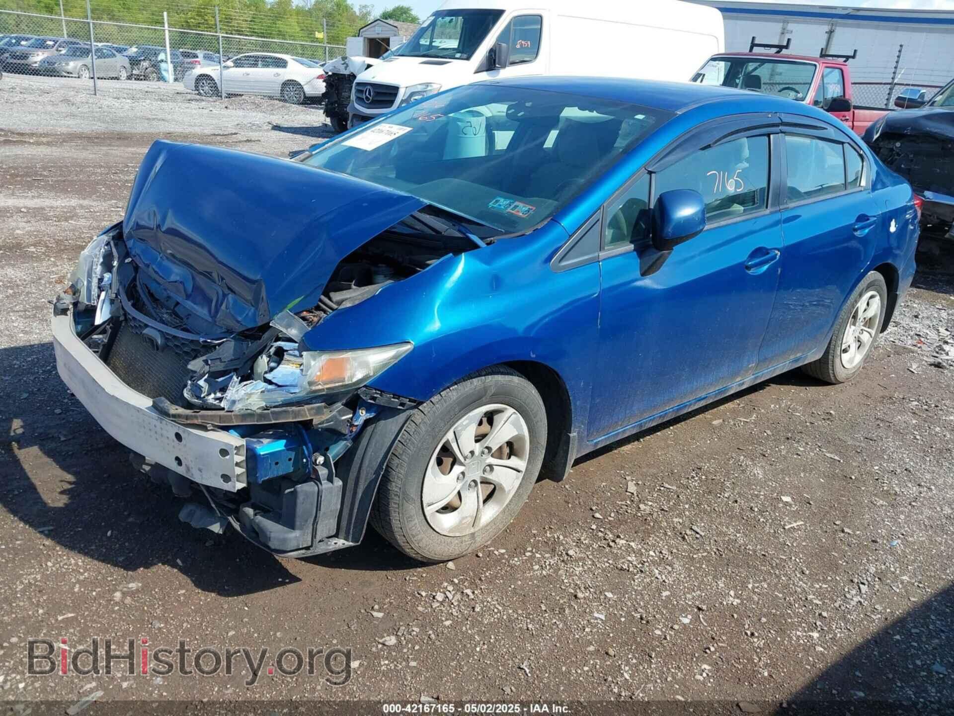 2013 HONDA CIVIC - VIN: 19XFB2F55DE214904 - Фото 2