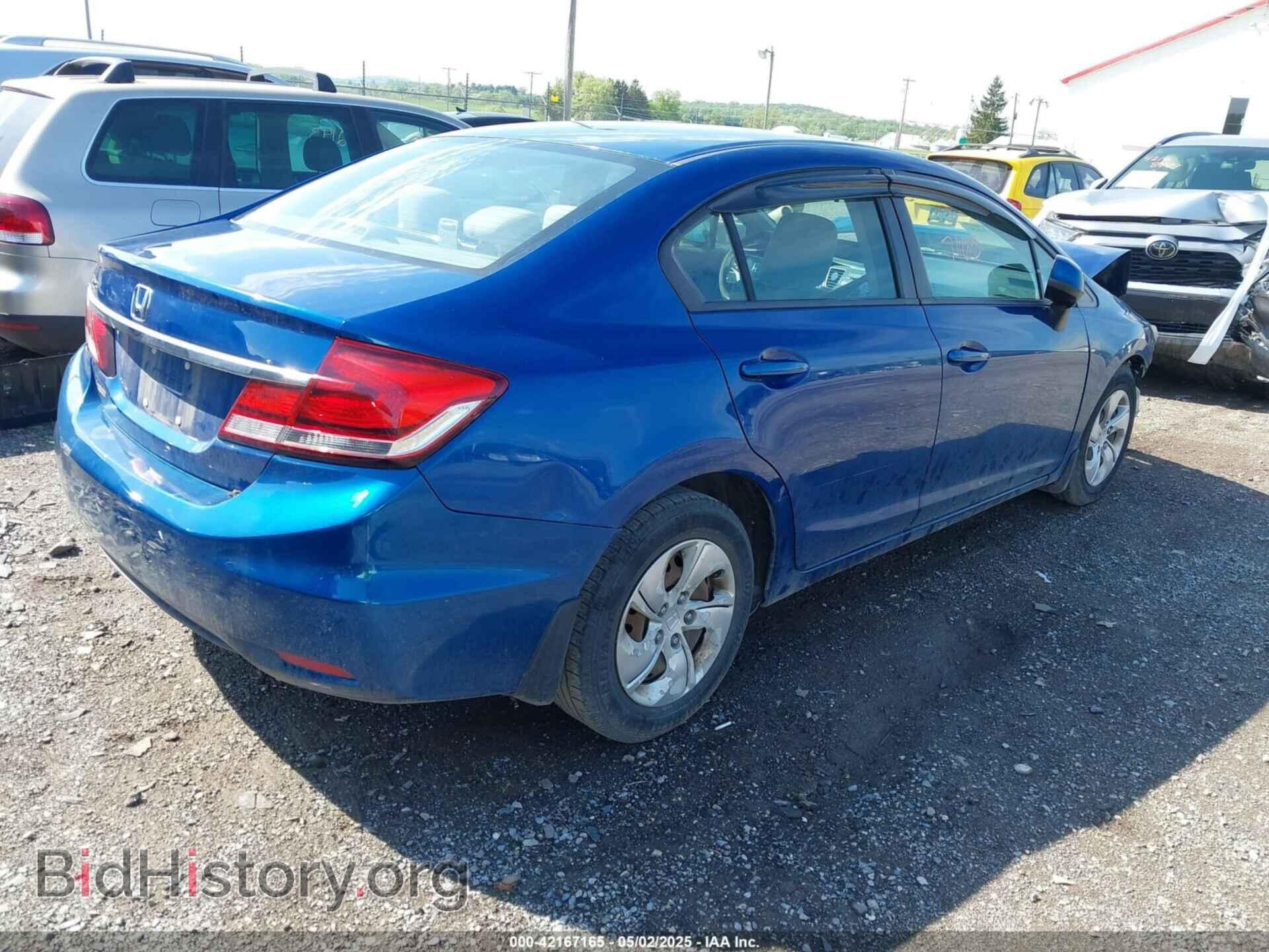 2013 HONDA CIVIC - VIN: 19XFB2F55DE214904 - Фото 4