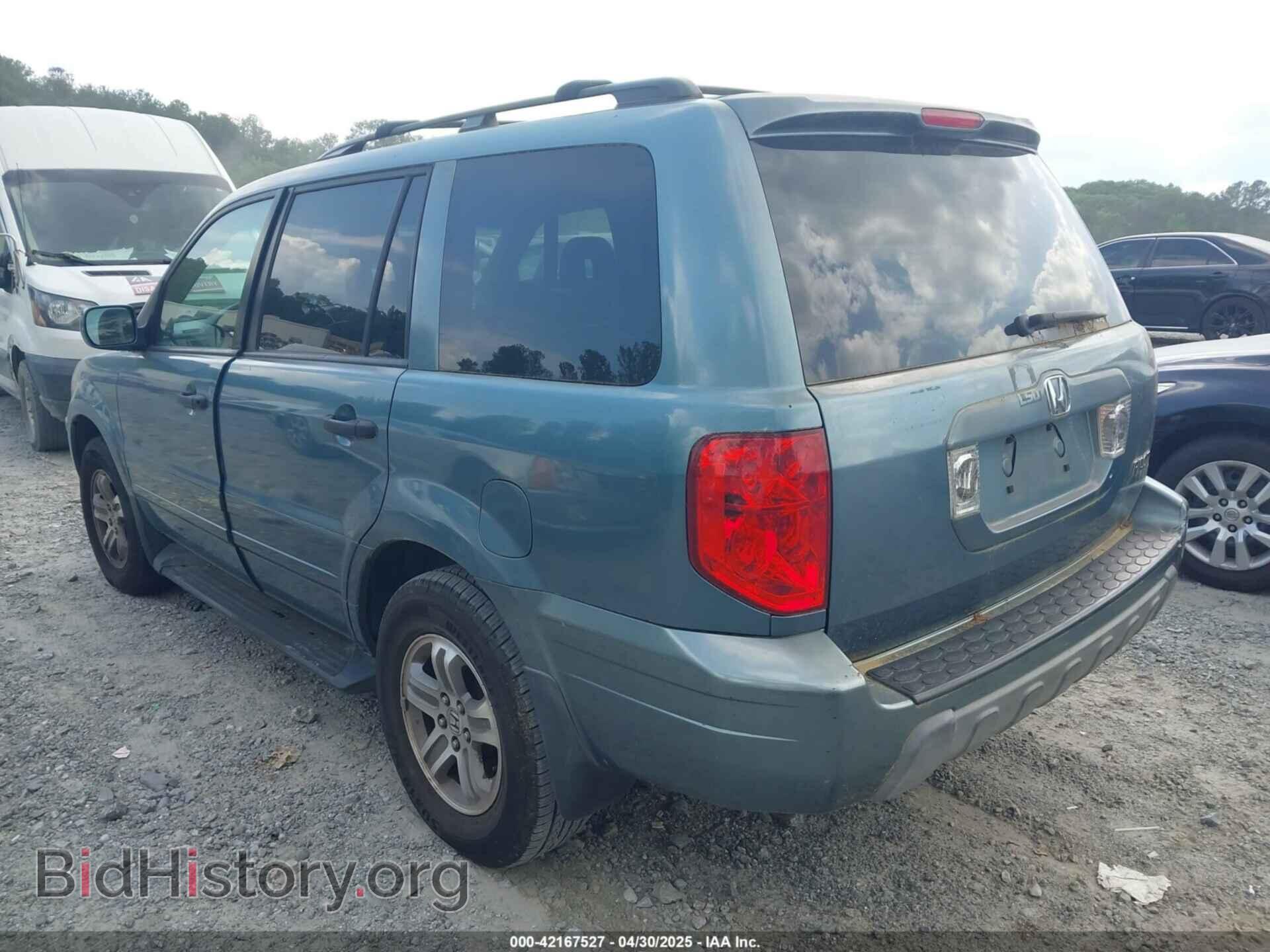 2005 HONDA PILOT - VIN: 2HKYF18525H503644 - Фото 3