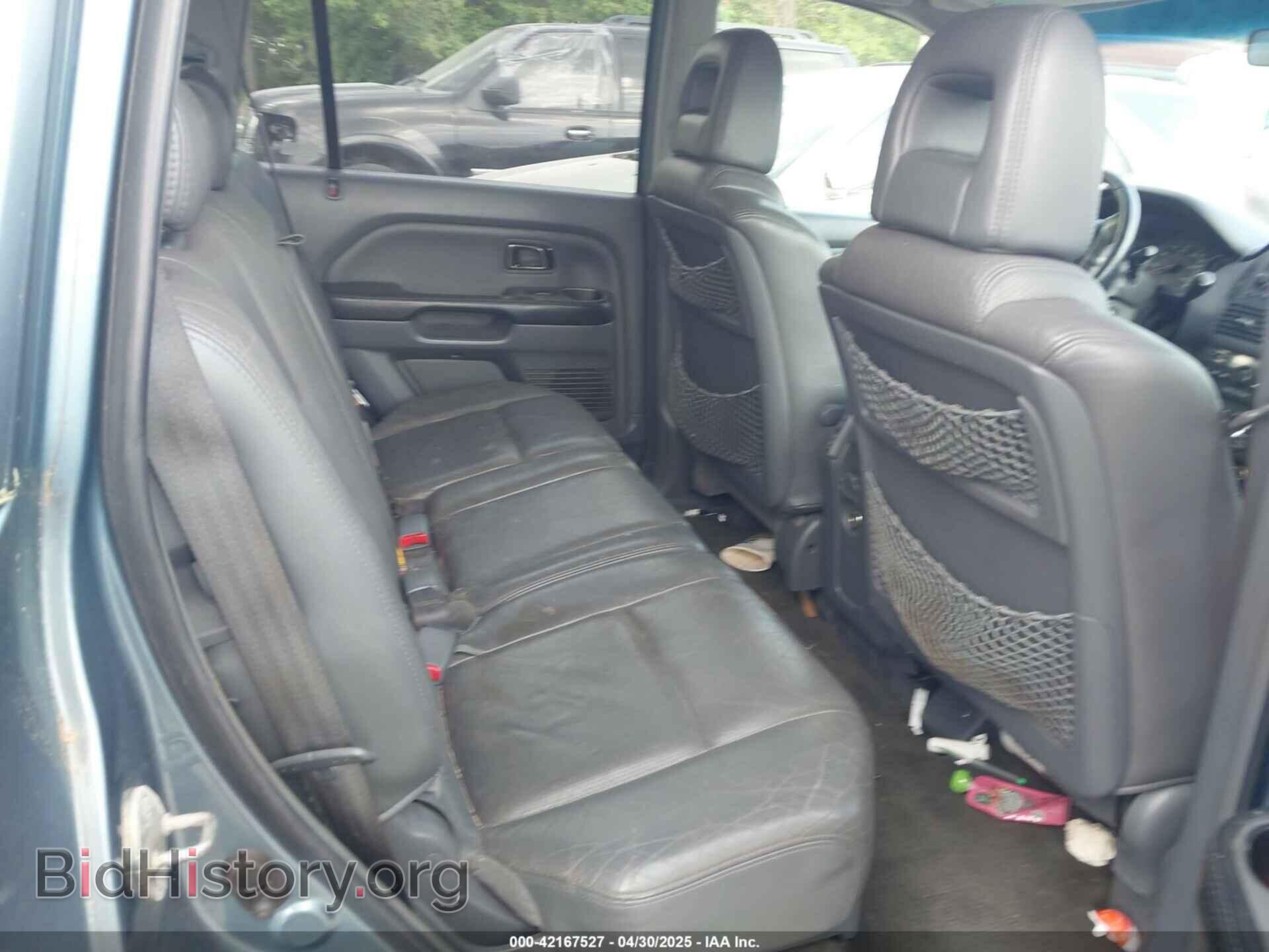 2005 HONDA PILOT - VIN: 2HKYF18525H503644 - Фото 8
