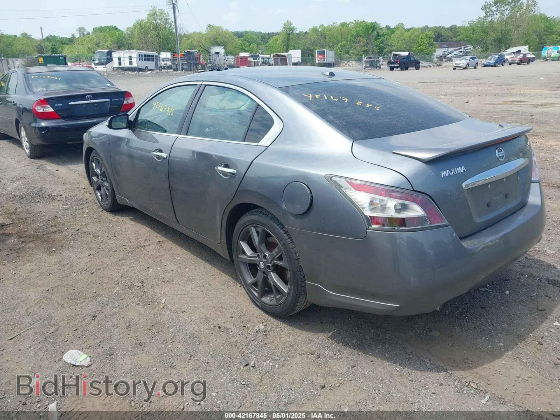 2014 NISSAN MAXIMA - VIN: 1N4AA5AP3EC498023 - Фото 3