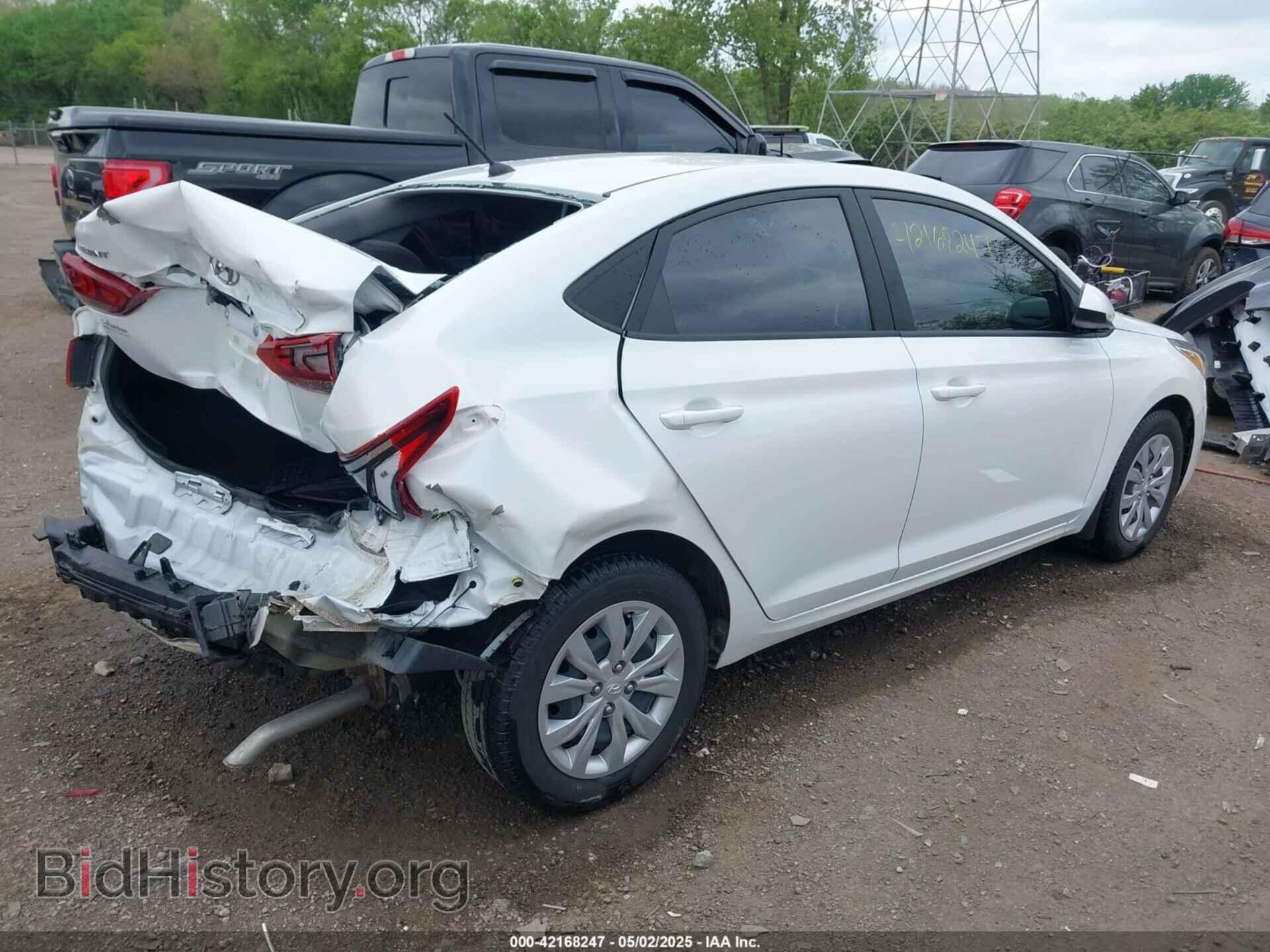 2022 HYUNDAI ACCENT - VIN: 3KPC24A62NE171655 - Фото 4