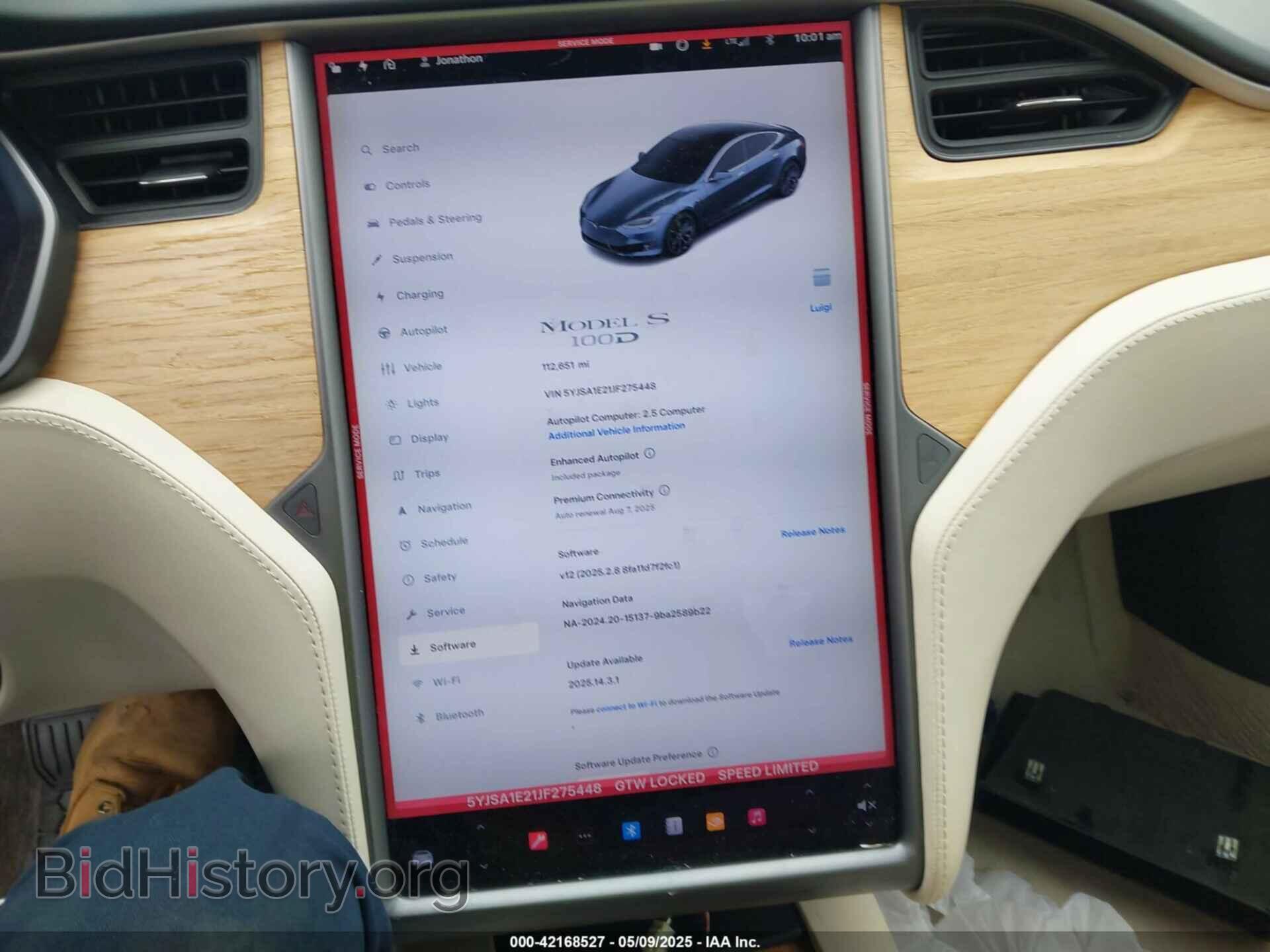2018 TESLA MODEL S - VIN: 5YJSA1E21JF275448 - Фото 19