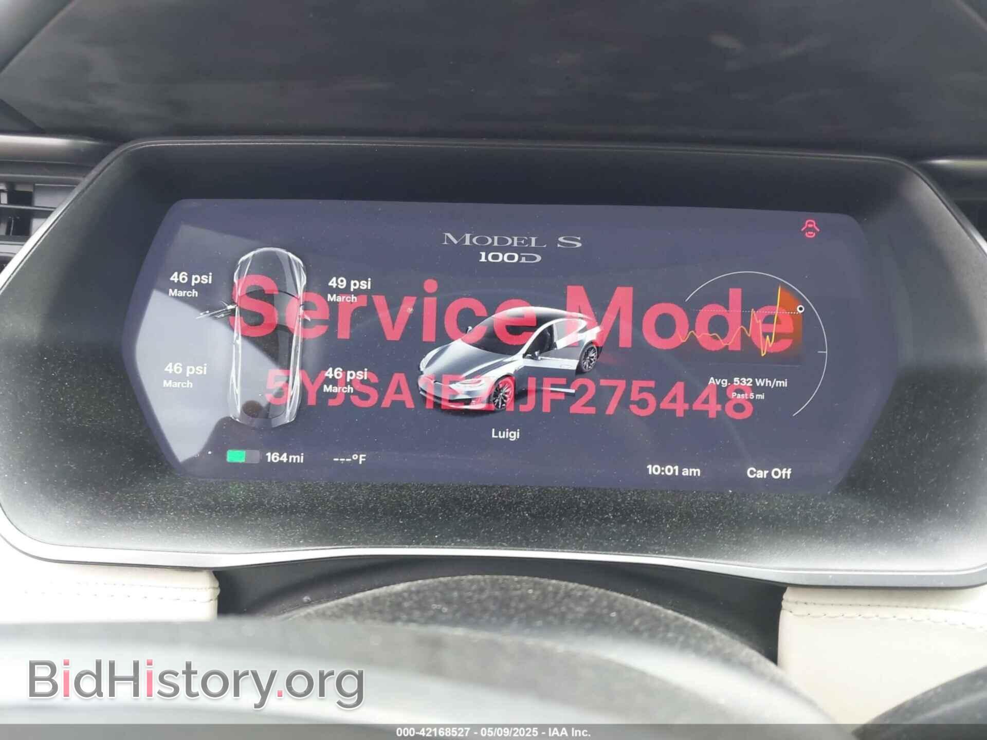 2018 TESLA MODEL S - VIN: 5YJSA1E21JF275448 - Фото 7
