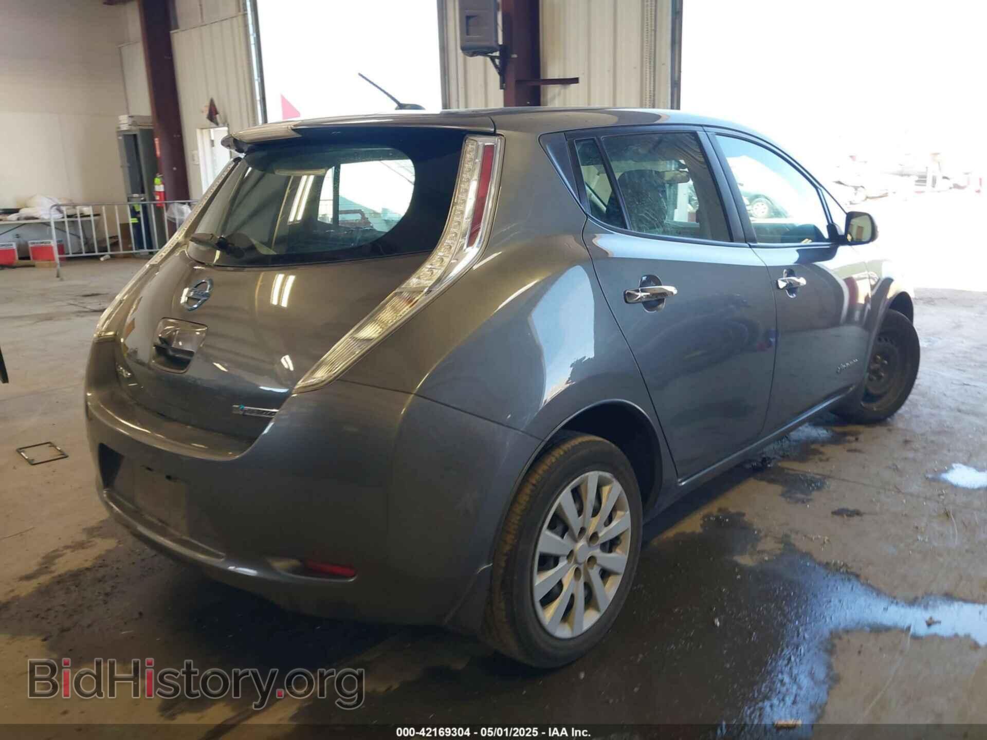 2017 NISSAN LEAF - VIN: 1N4BZ0CP8HC301512 - Фото 4
