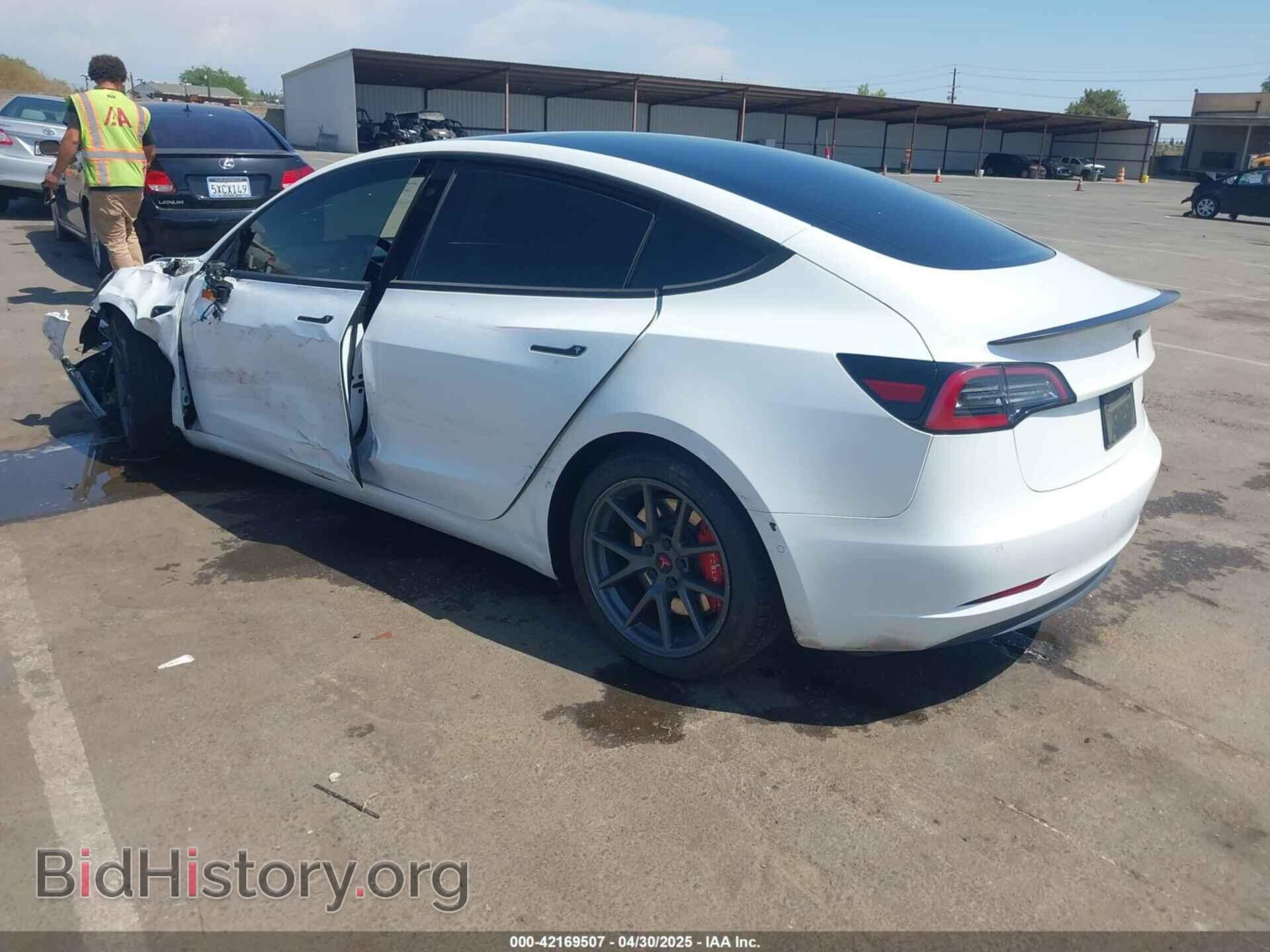 2020 TESLA MODEL 3 - VIN: 5YJ3E1EC2LF601990 - Фото 3