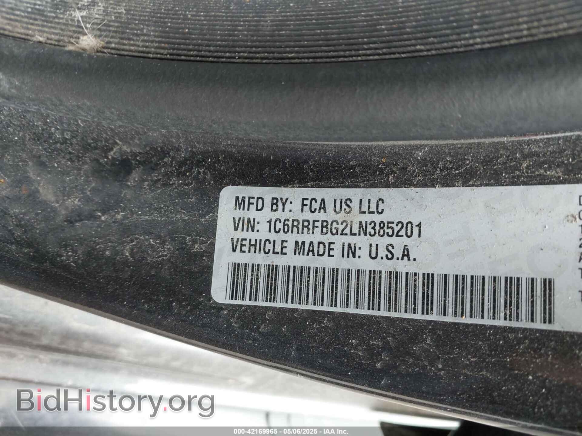 2020 RAM 1500 - VIN: 1C6RRFBG2LN385201 - Фото 9