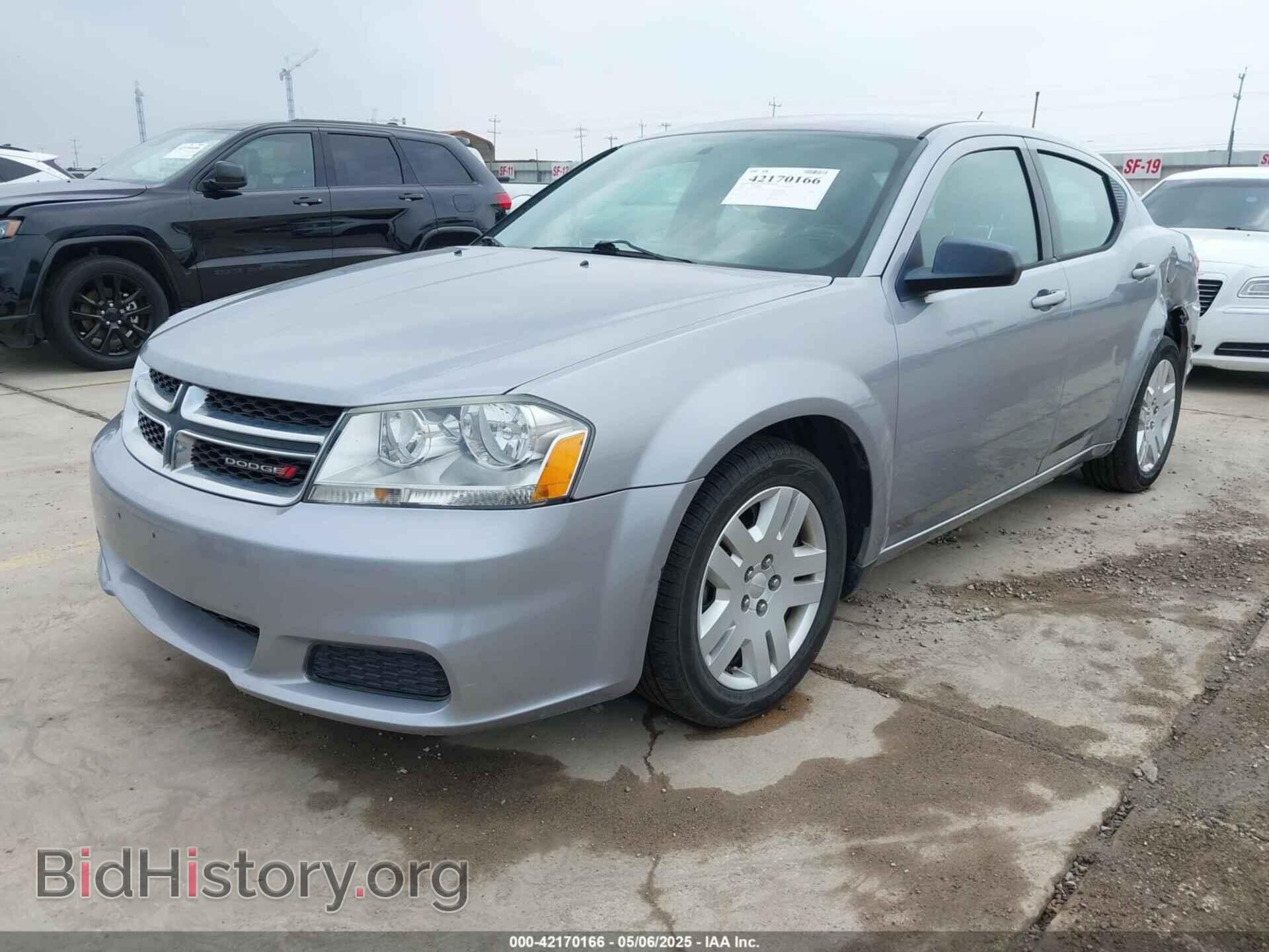 2014 DODGE AVENGER - VIN: 1C3CDZAB7EN180775 - Фото 2
